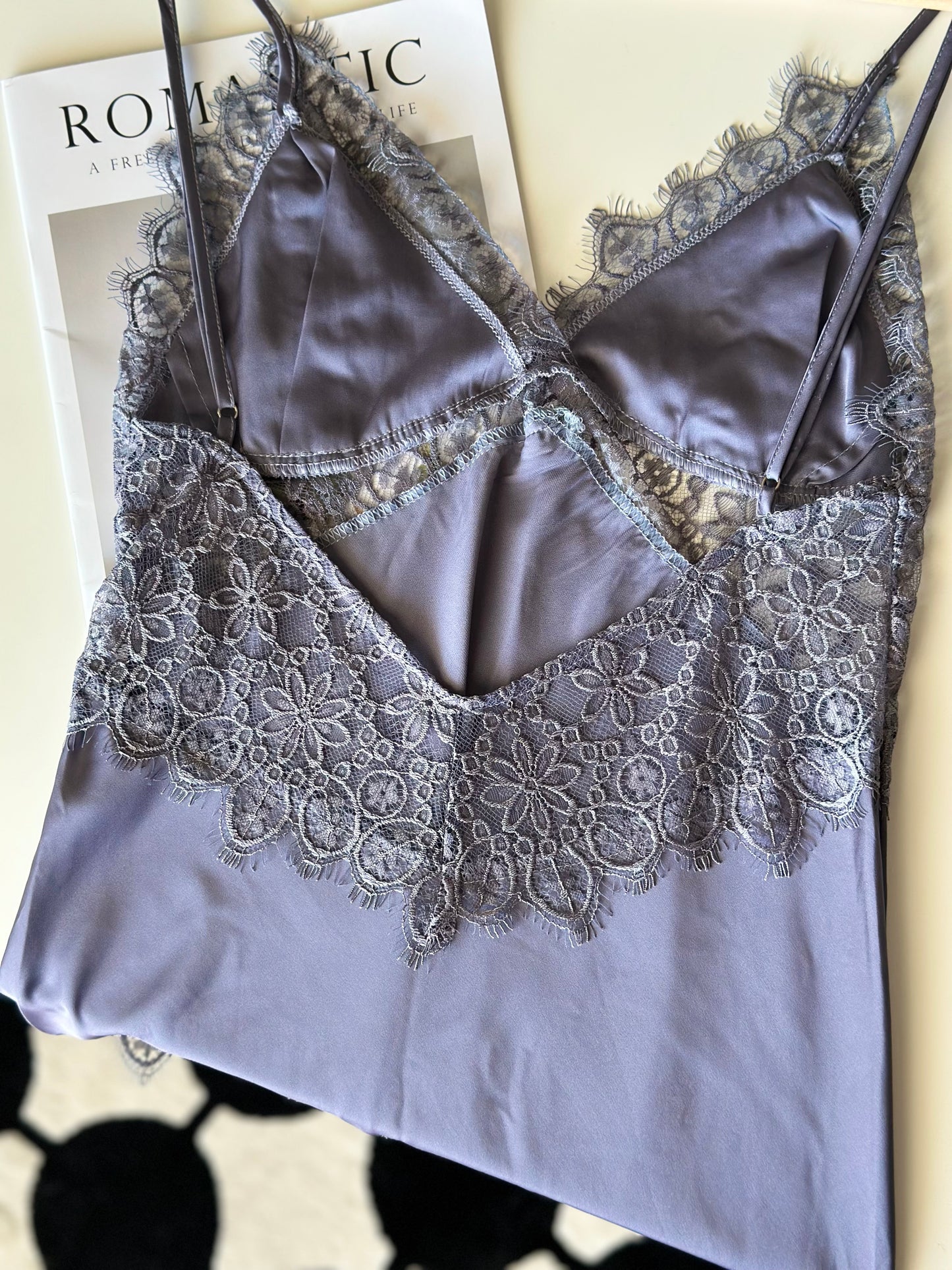 Beautiful lingerie slip dress/top