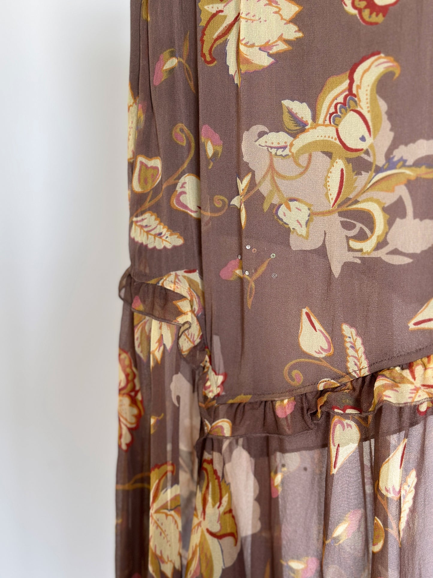 Stunning vintage silk skirt 💔