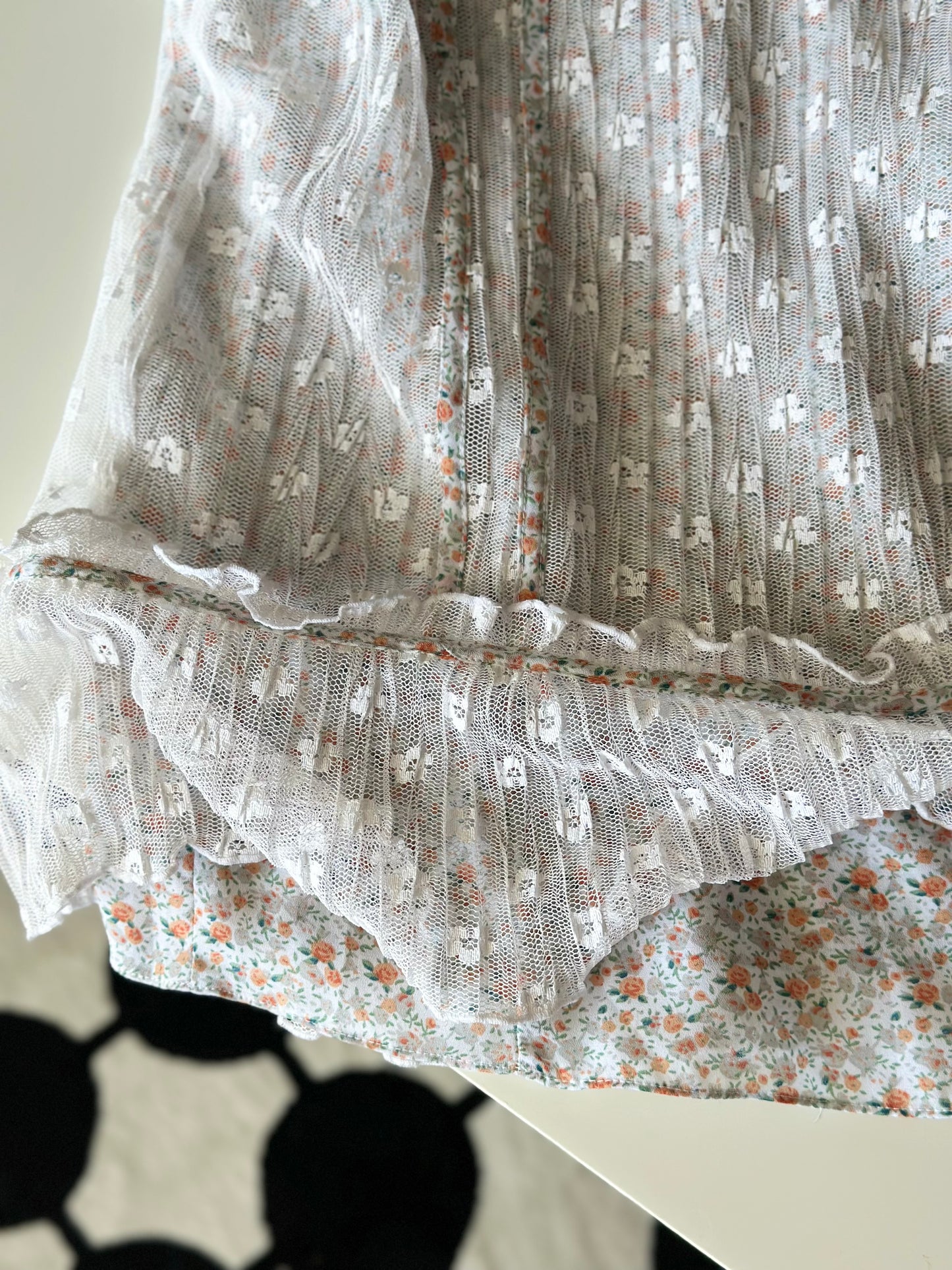 Y2K midi romantic skirt by Karen Millen