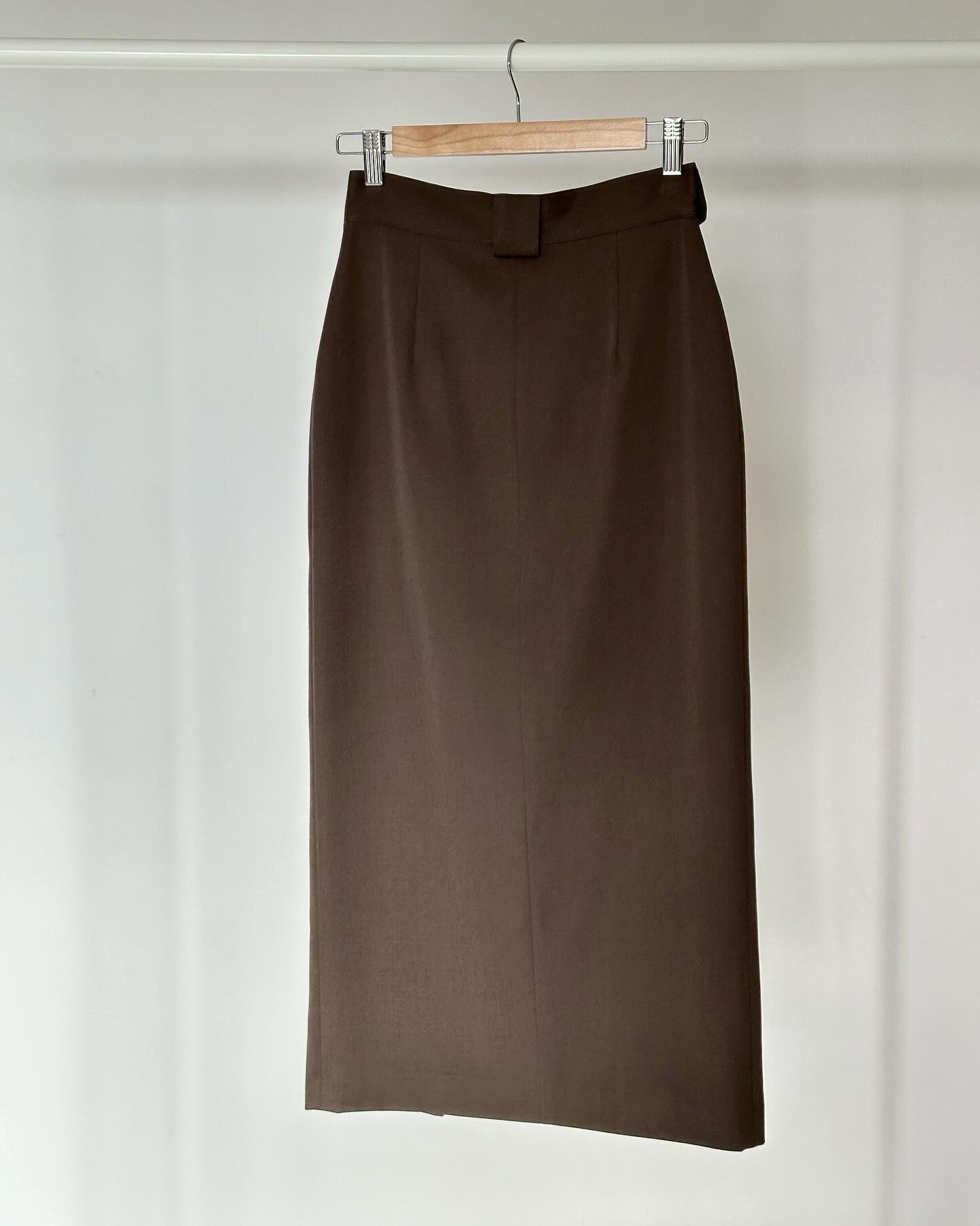 Amazing vintage wrap wool skirt from Santa Barbara brand