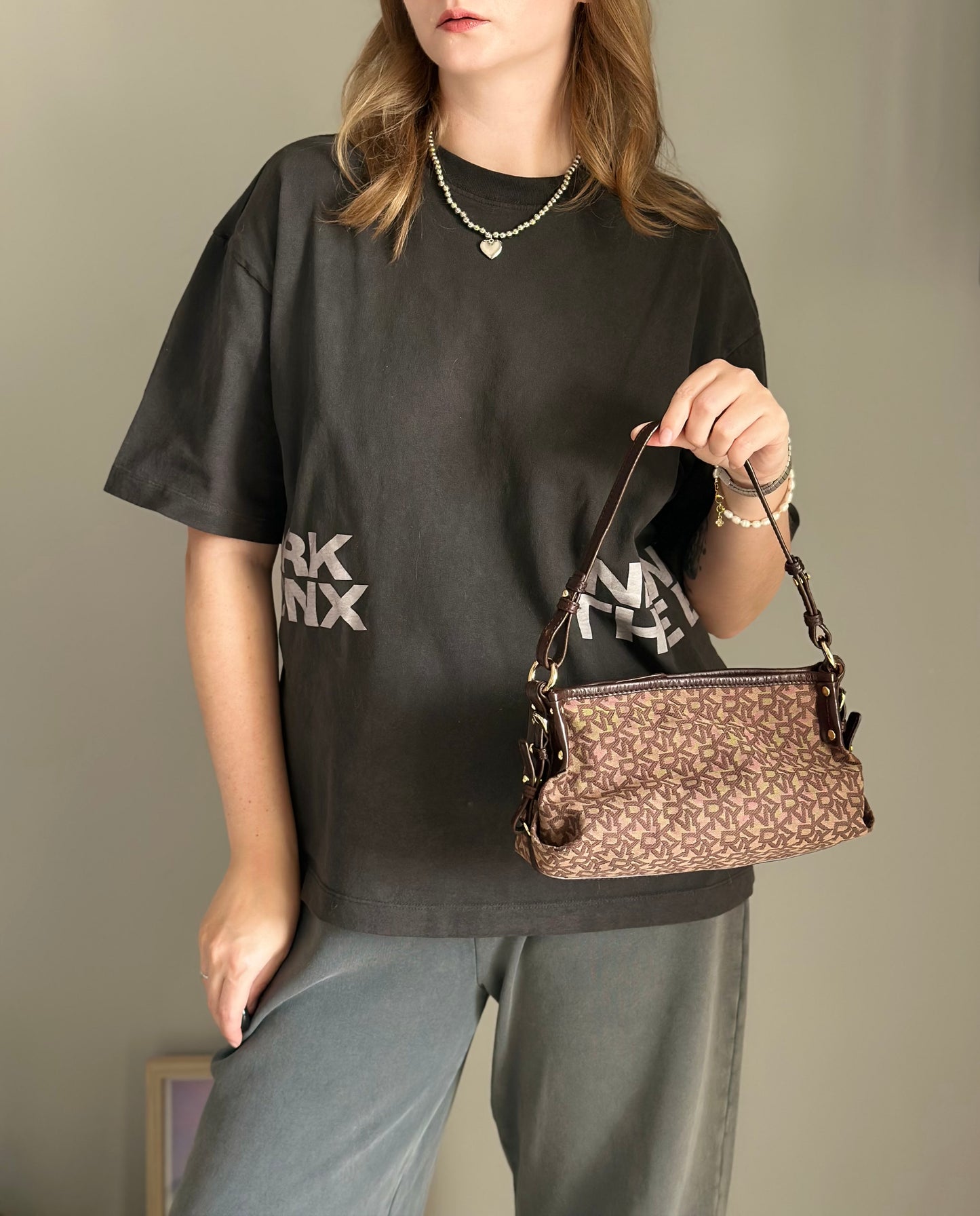 Amazing vintage DKNY monogram bag