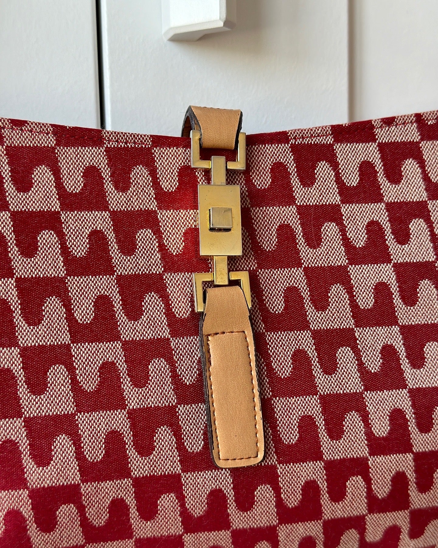 Vintage red bag