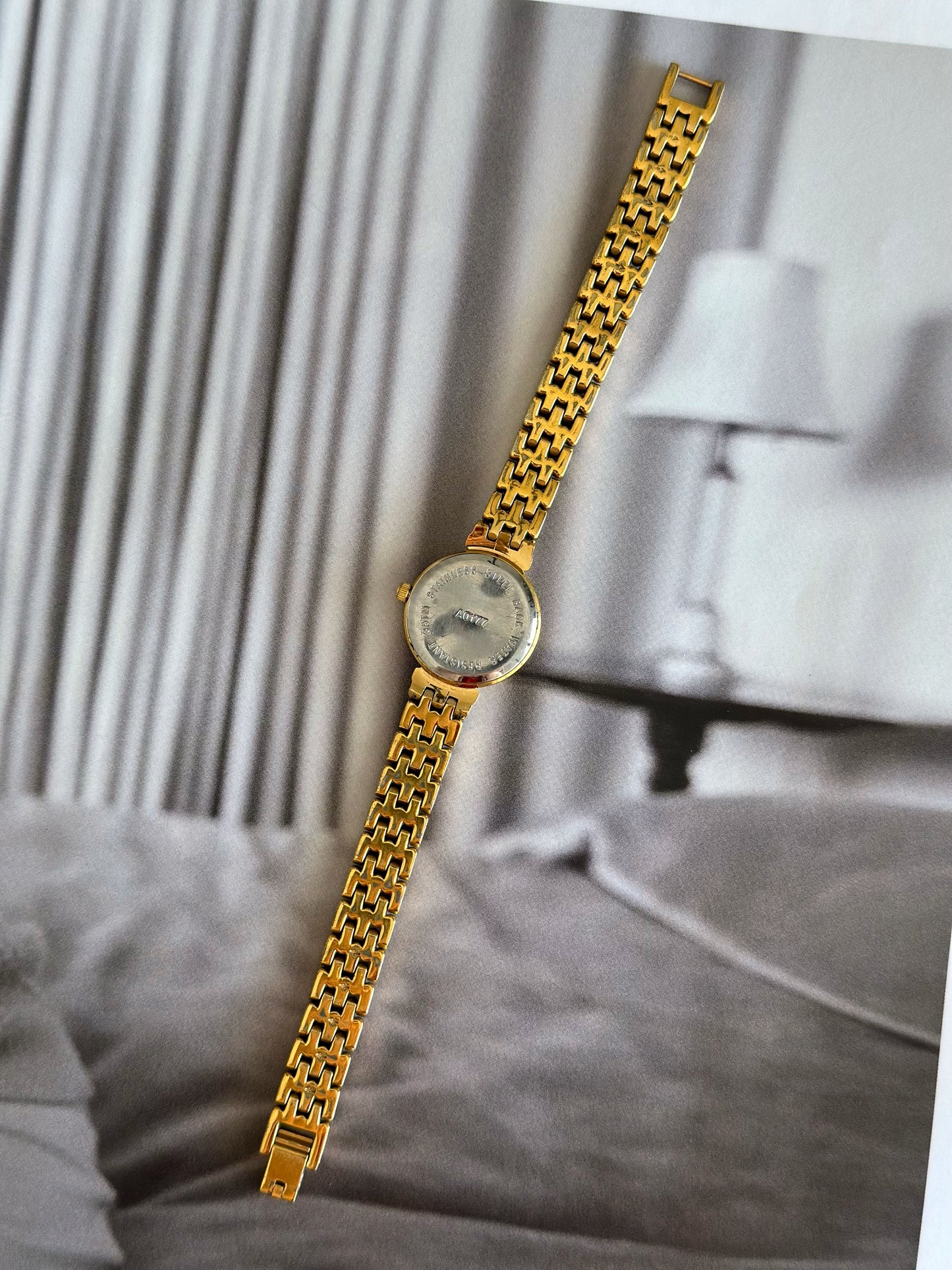 Beautiful vintage gold-tone watch Clyda (French brand) ✨