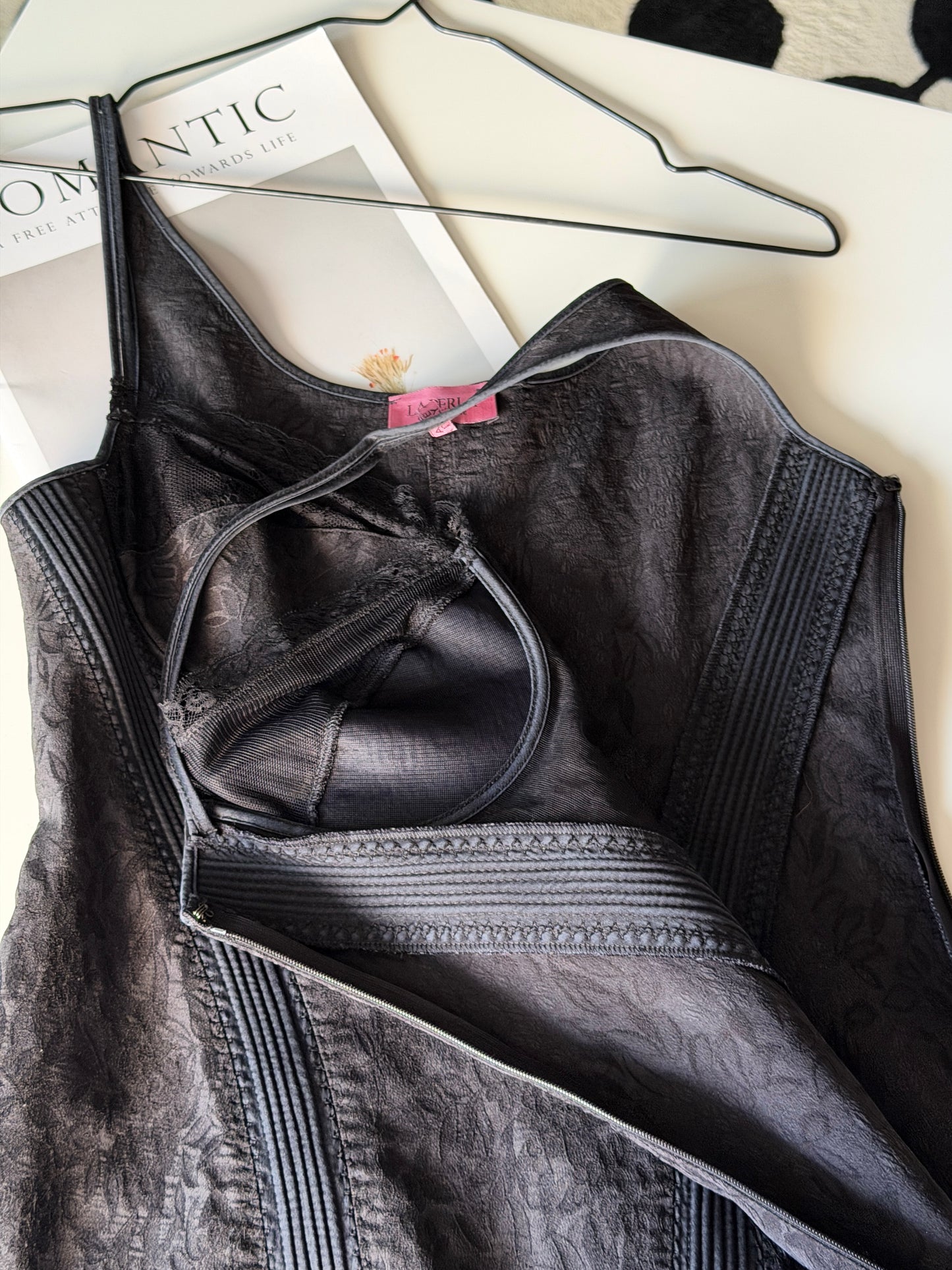 Vintage black dress from La Perla