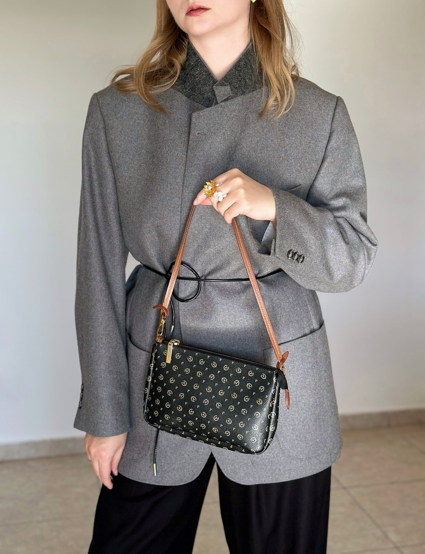 Incredible baguette bag by Pollini