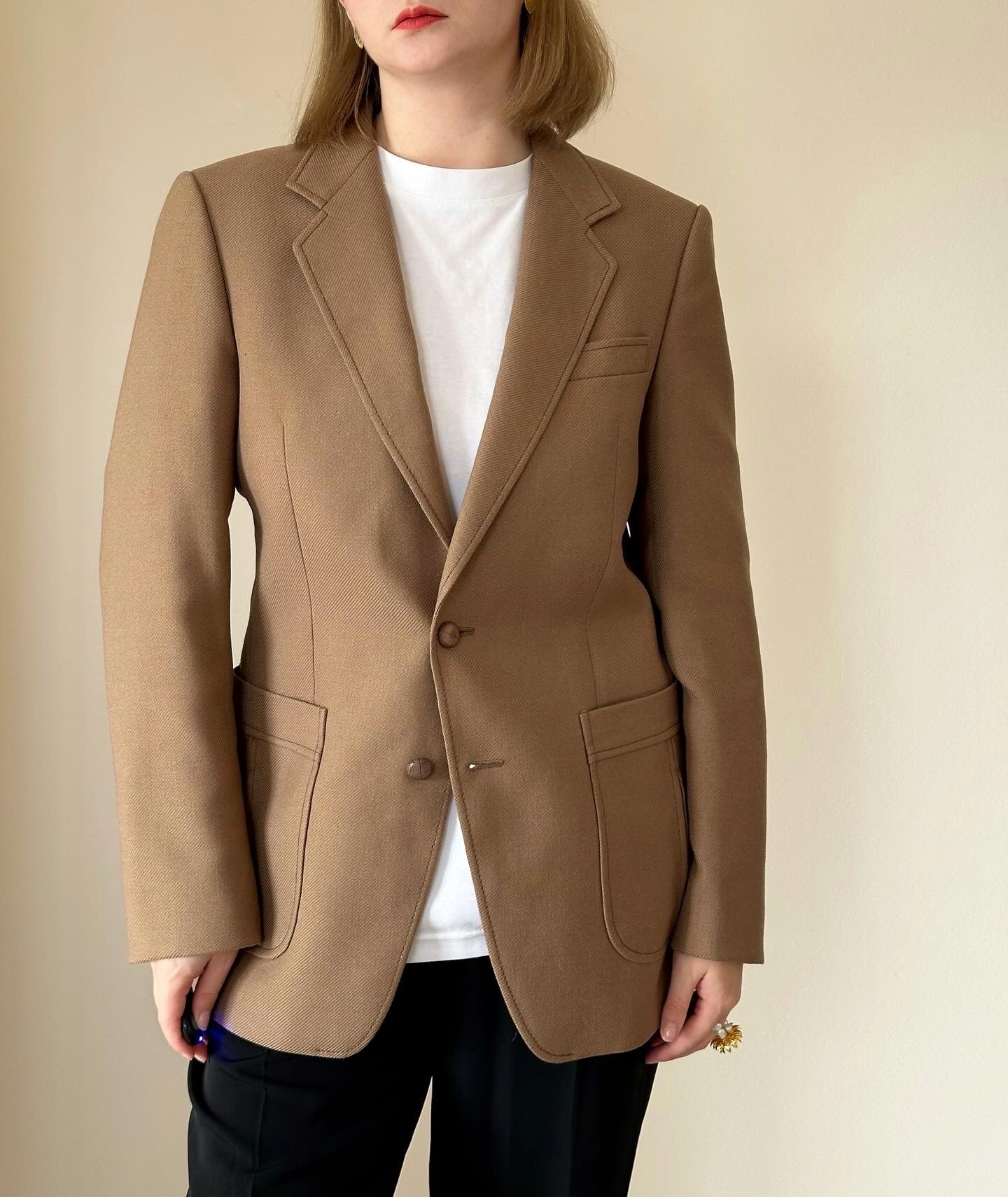 Stunning vintage wool blend jacket (made in Finland)