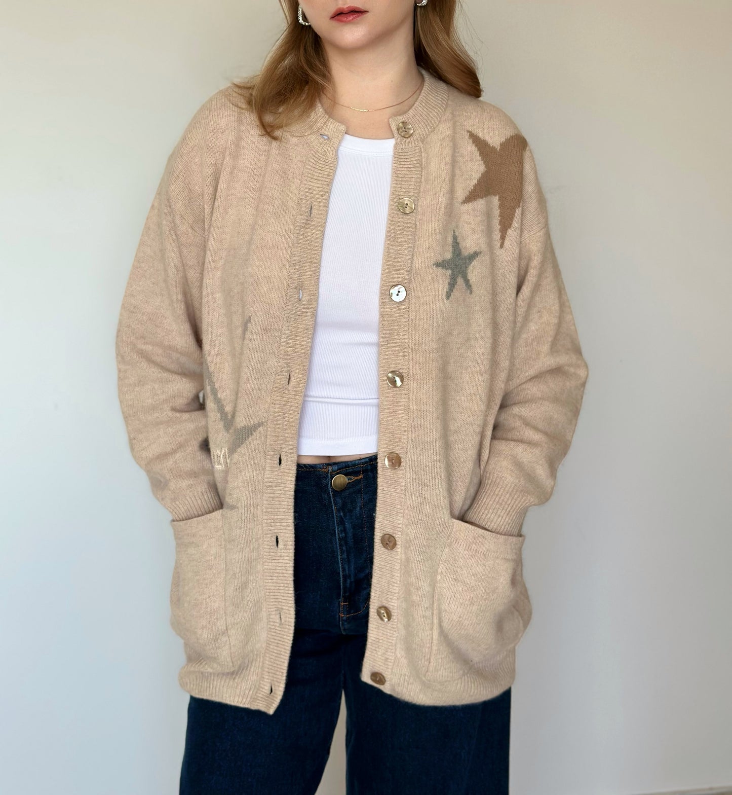 Incredible vintage cardigan with embroidery