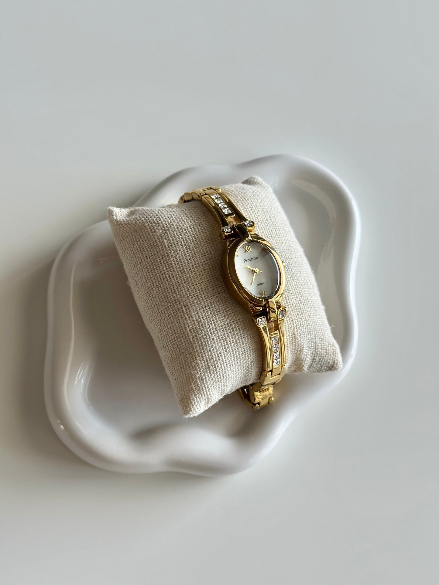 Vintage Armitron Now watch with crystals