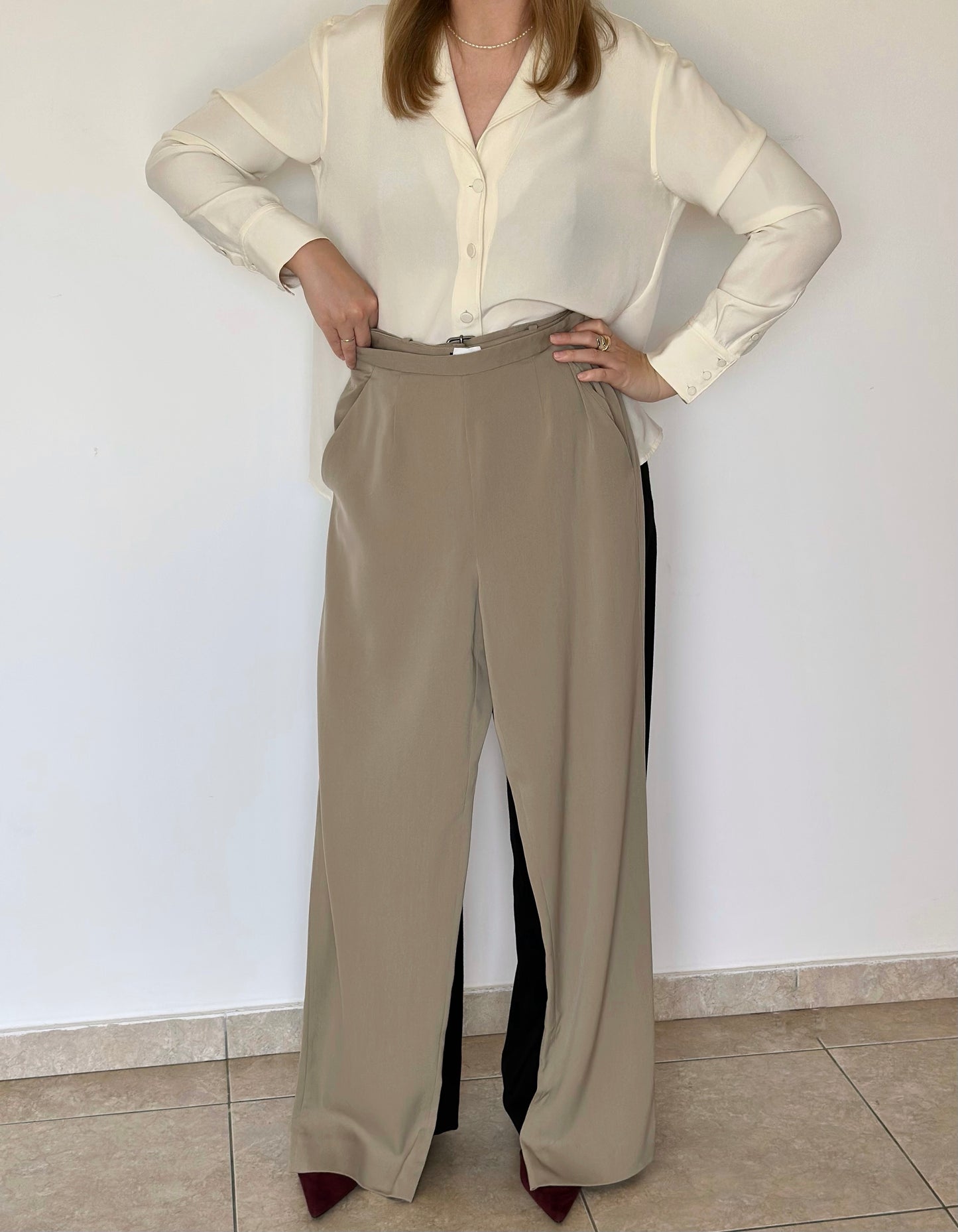 Luxurious vintage Giorgio Armani trousers from the 1990s
