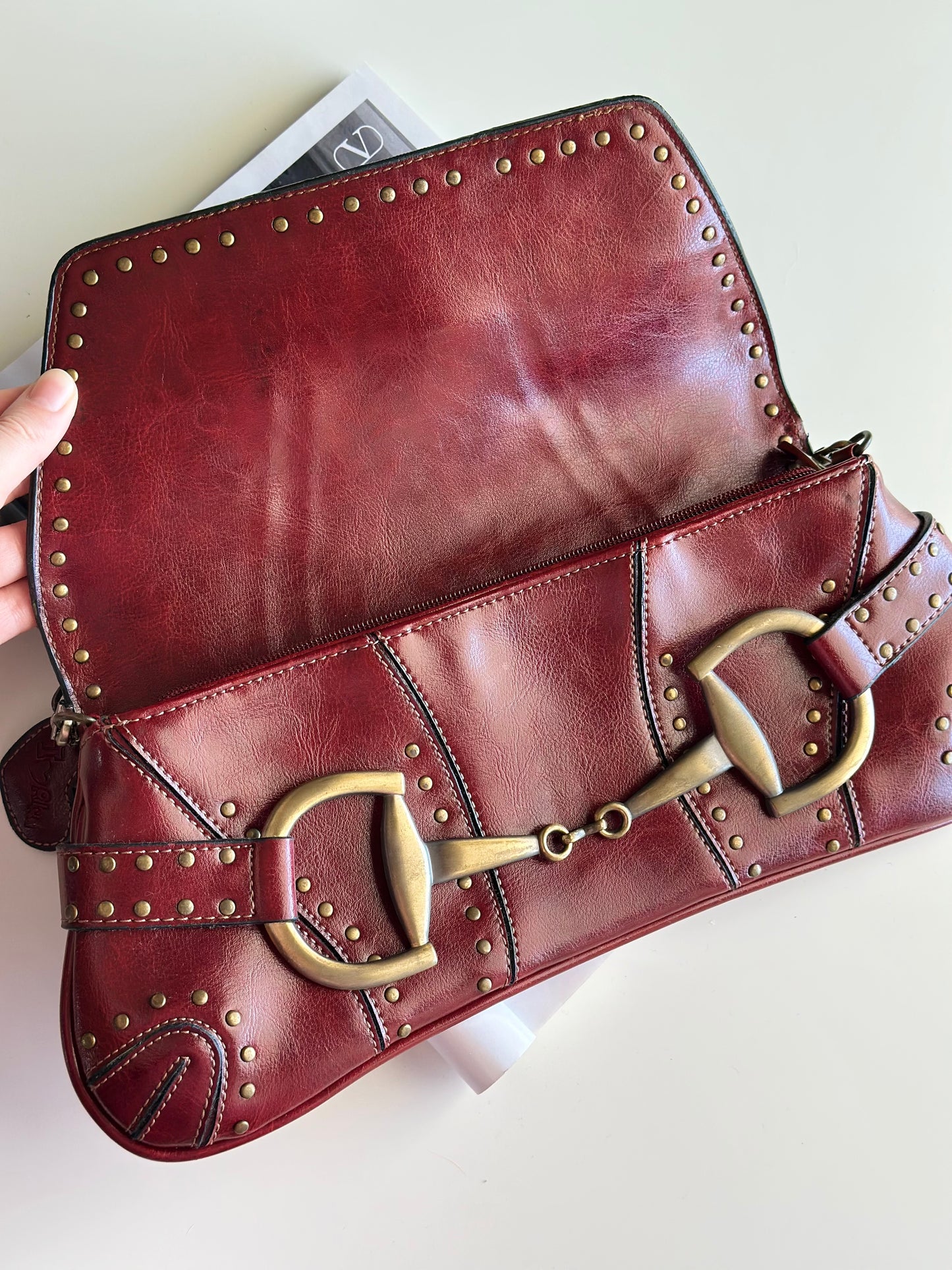 Incredible vintage shoulder bag by Rina Rich