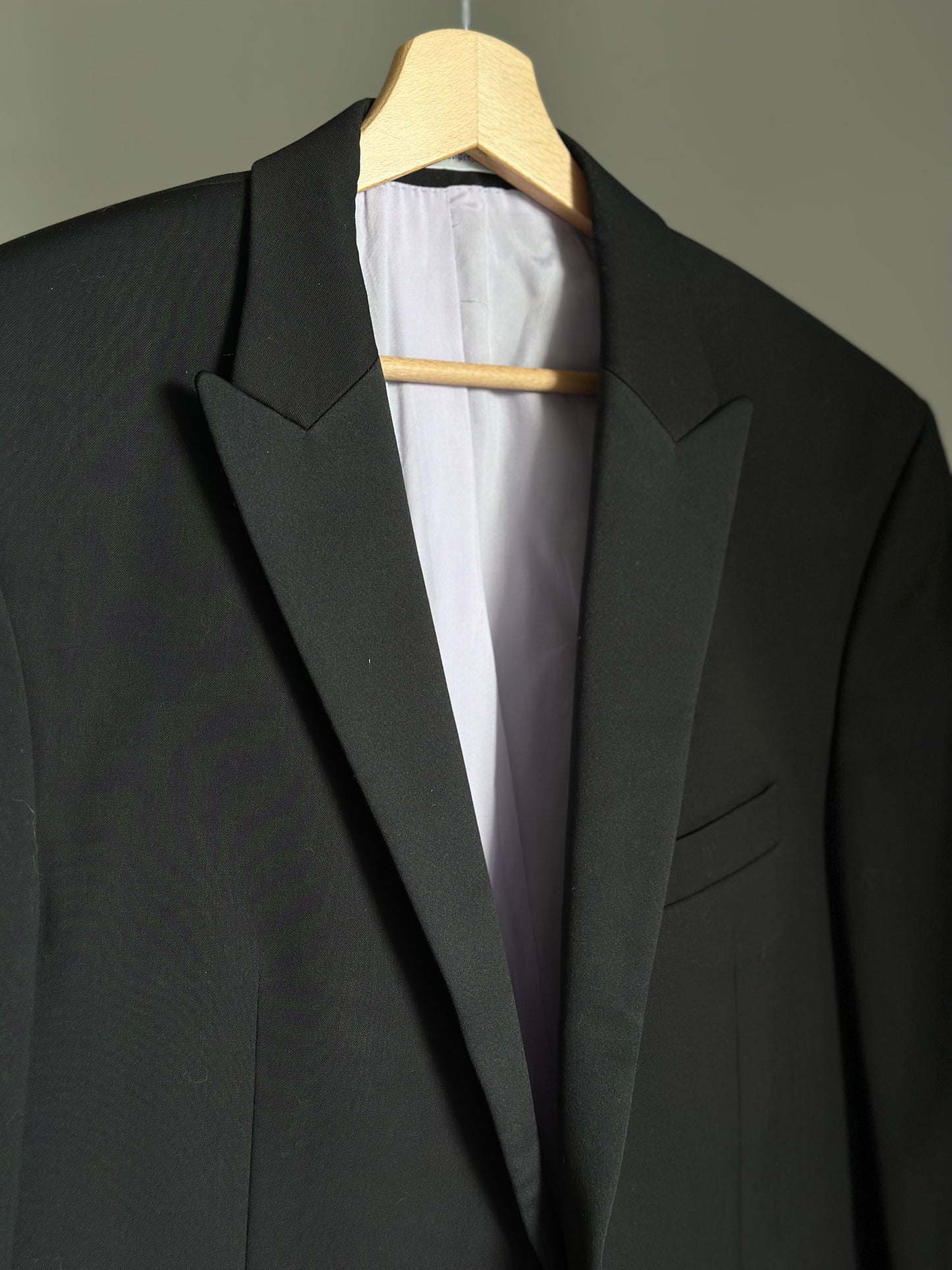 Classic vintage black mens blazer