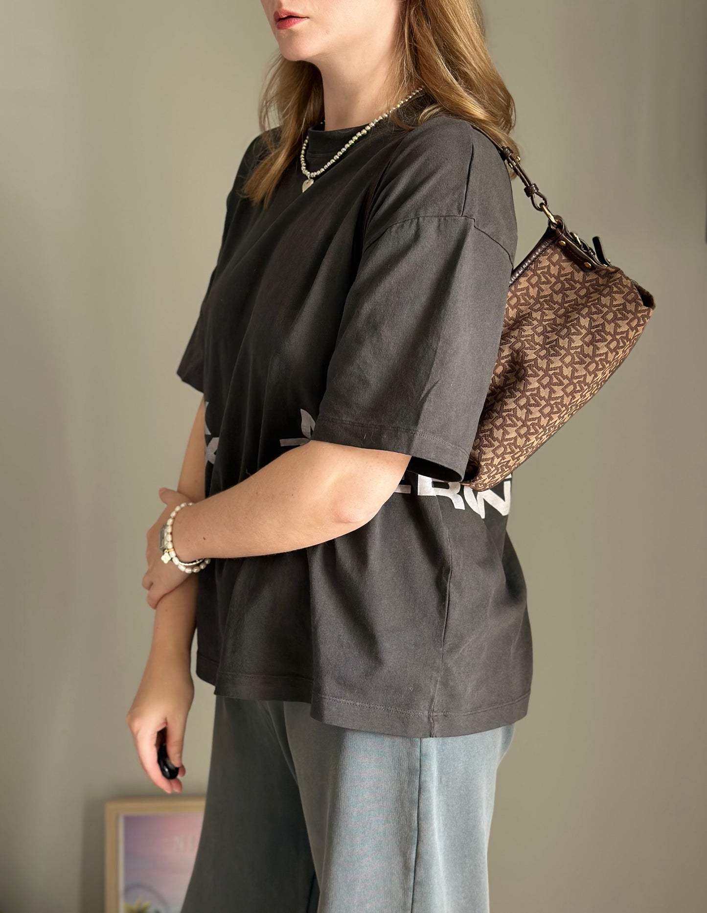 Amazing vintage DKNY monogram bag