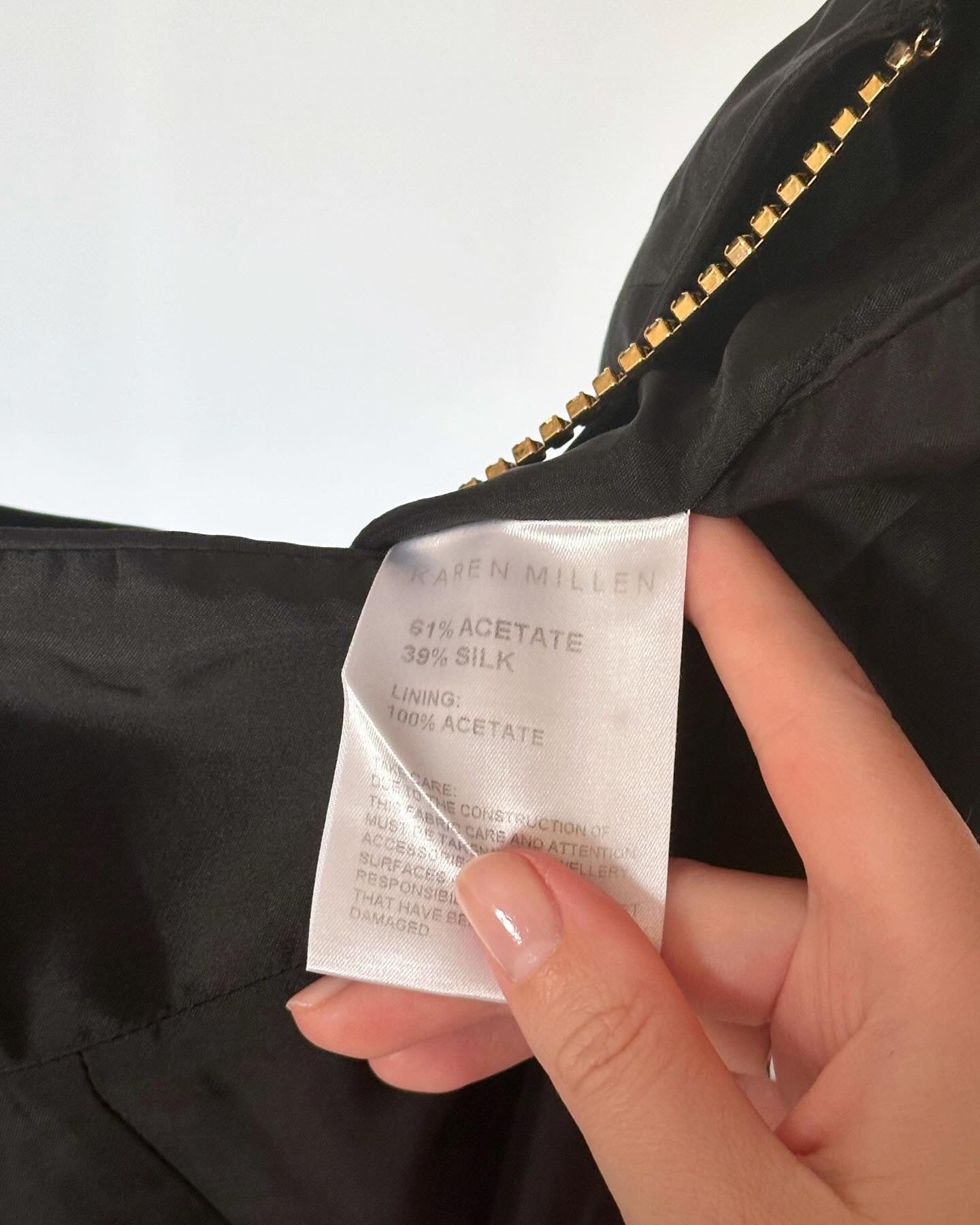 Beautiful vintage satin corset top by Karen Millen