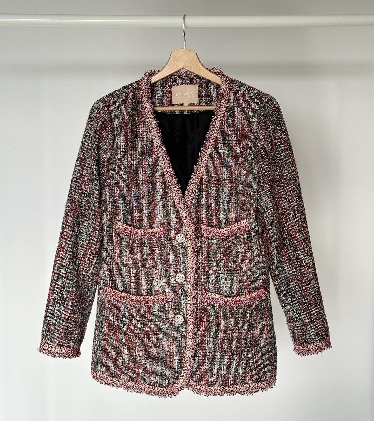 Beautiful vintage melange tweed jacket