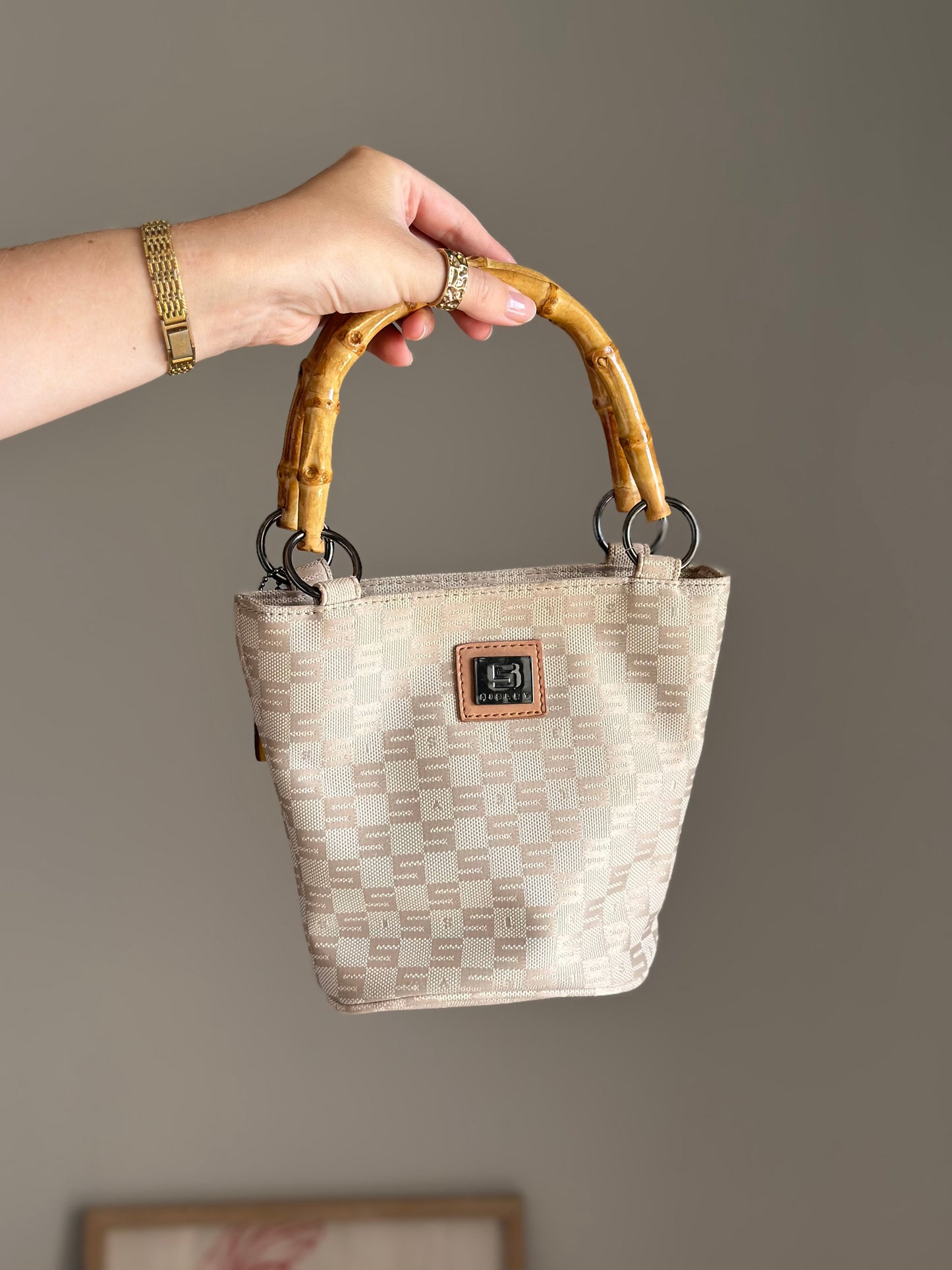 Beautiful late '90s / Y2K mini bag by Sisley