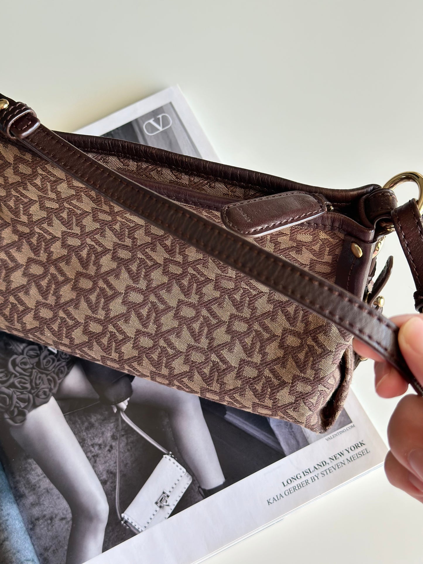 Amazing vintage DKNY monogram bag