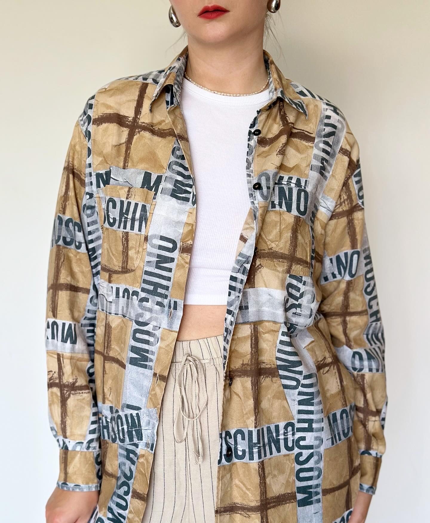 Amazing vintage Moschino Jeans shirt