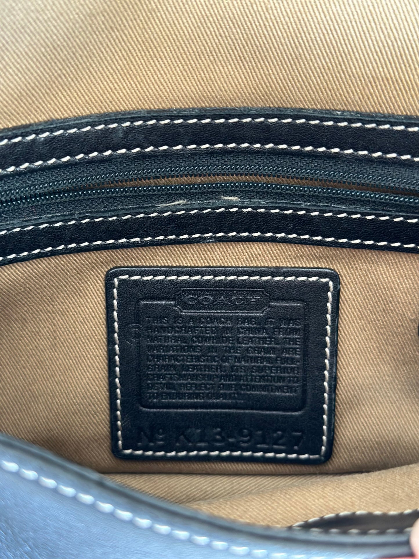 Authentic stylish vintage Coach bag from 2000s
