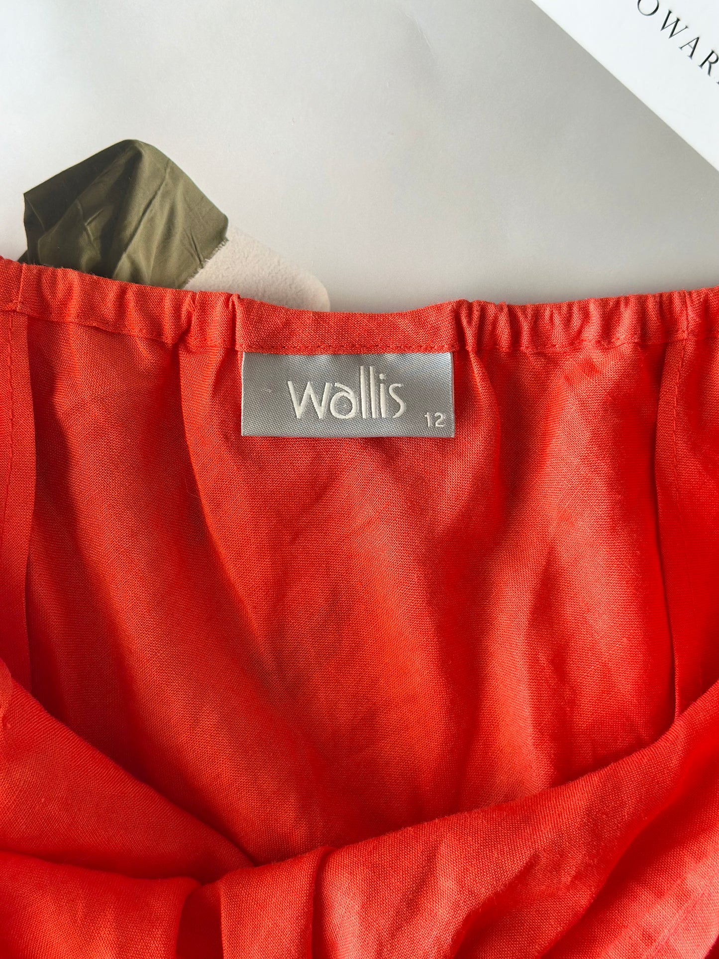 Vintage Y2K linen bright top