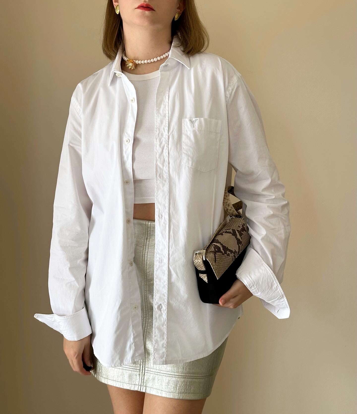 Beautiful vintage men's shirt by Carlo Colucci