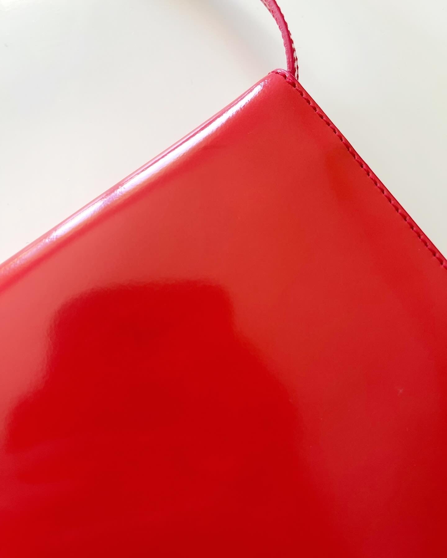 Gorgeous authentic patent leather bag from Tosca Blu ❤️