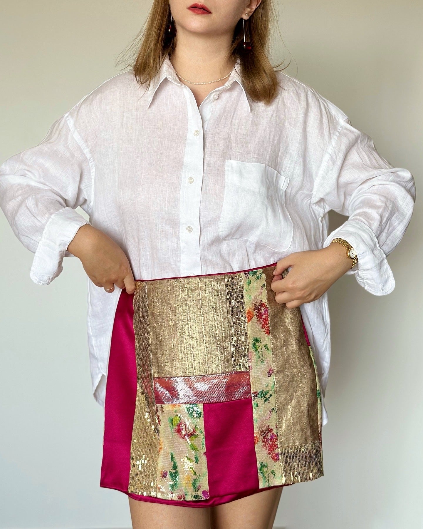 Incredible vintage mini skirt Diane von Furstenberg 💗