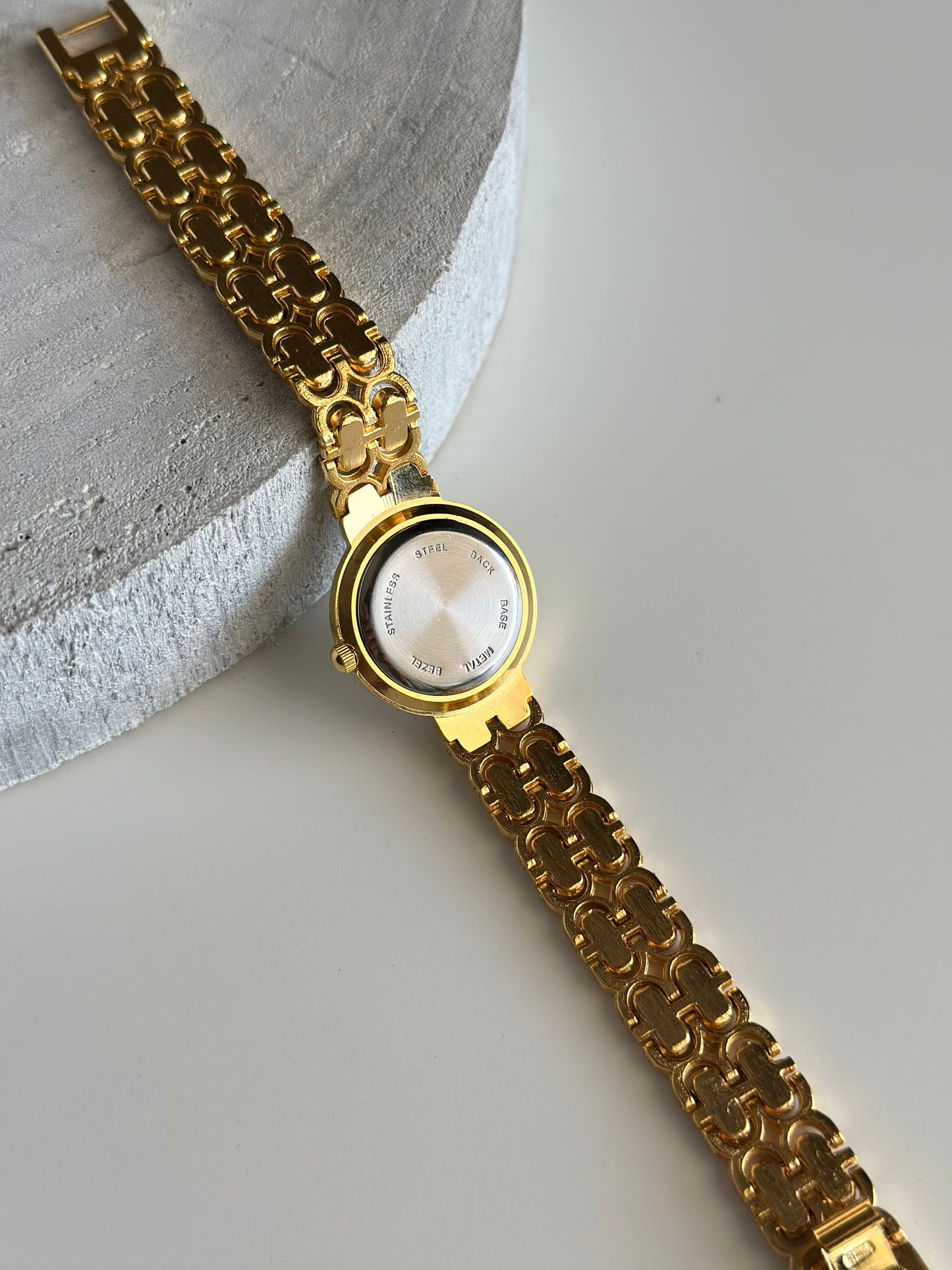 Vintage two-tone watch Capezio