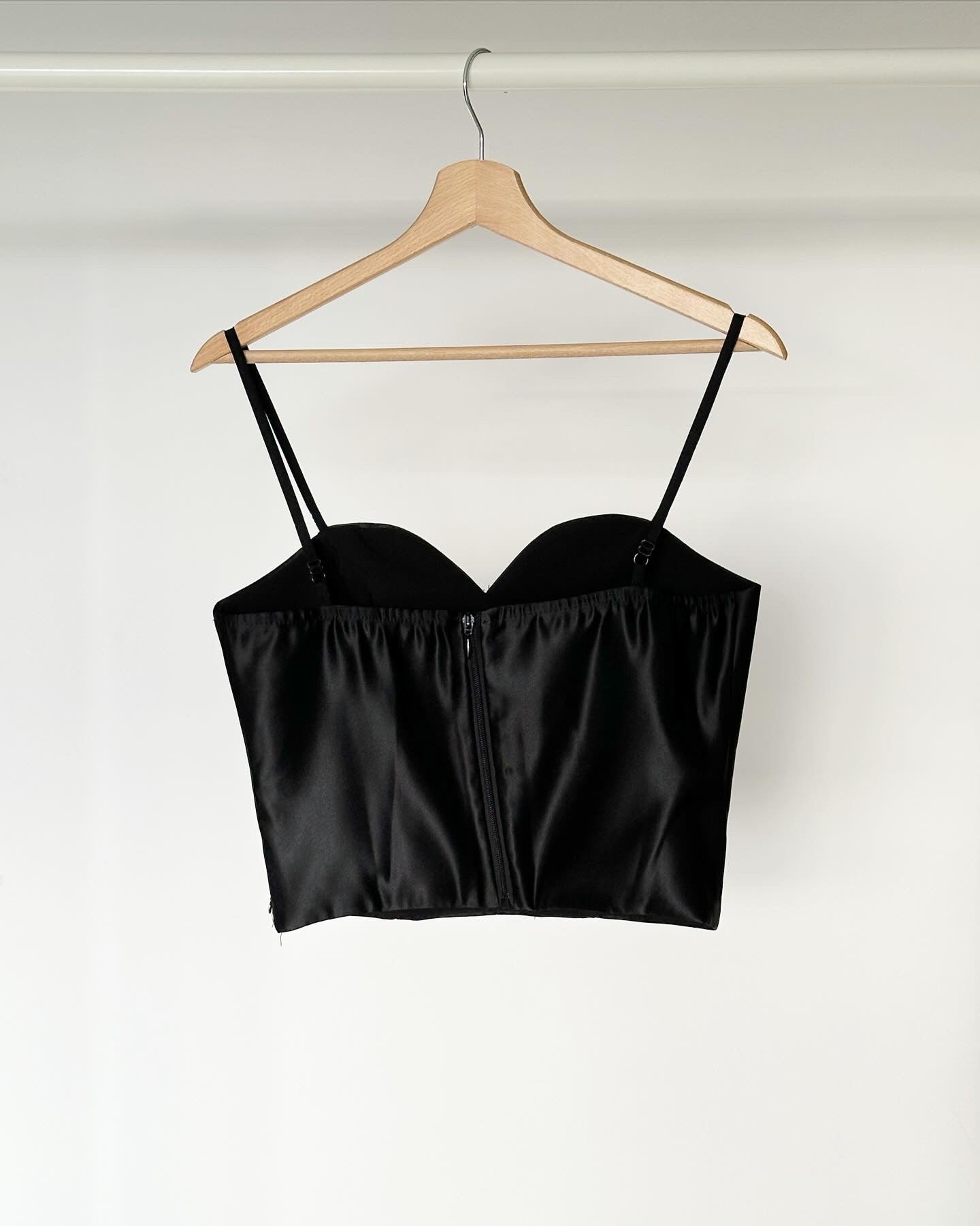 Amazing satin corset top by Rinascimento brand