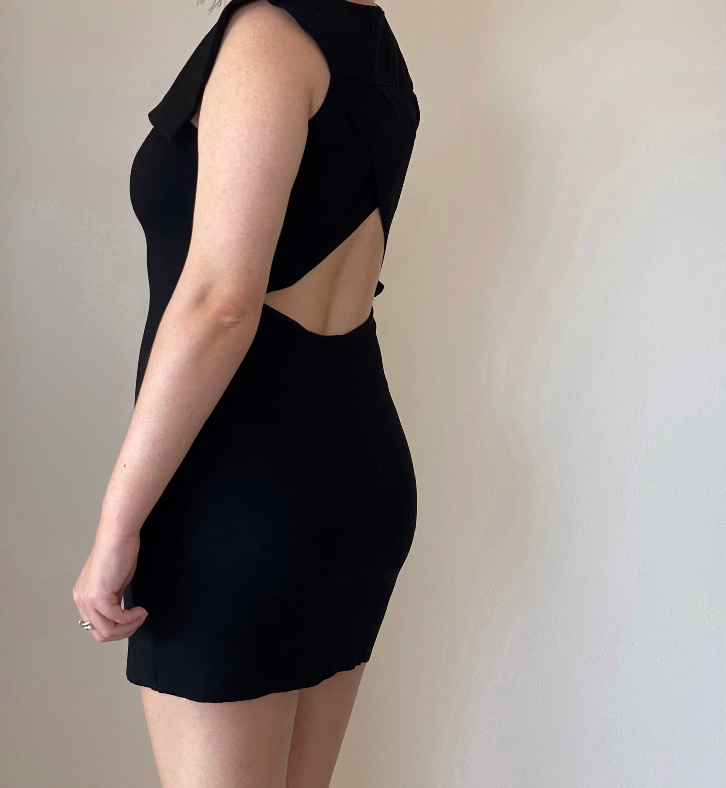 Gorgeous mini black dress from COS