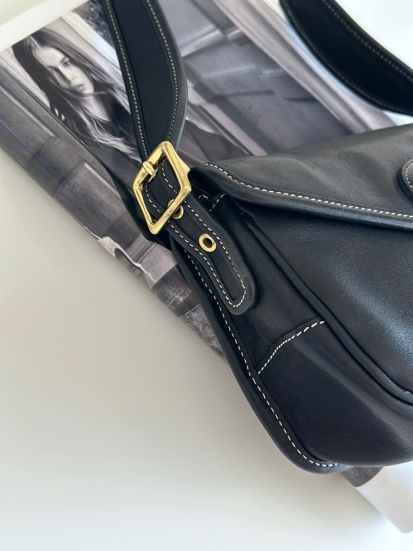 Authentic stylish vintage Coach bag from 2000s
