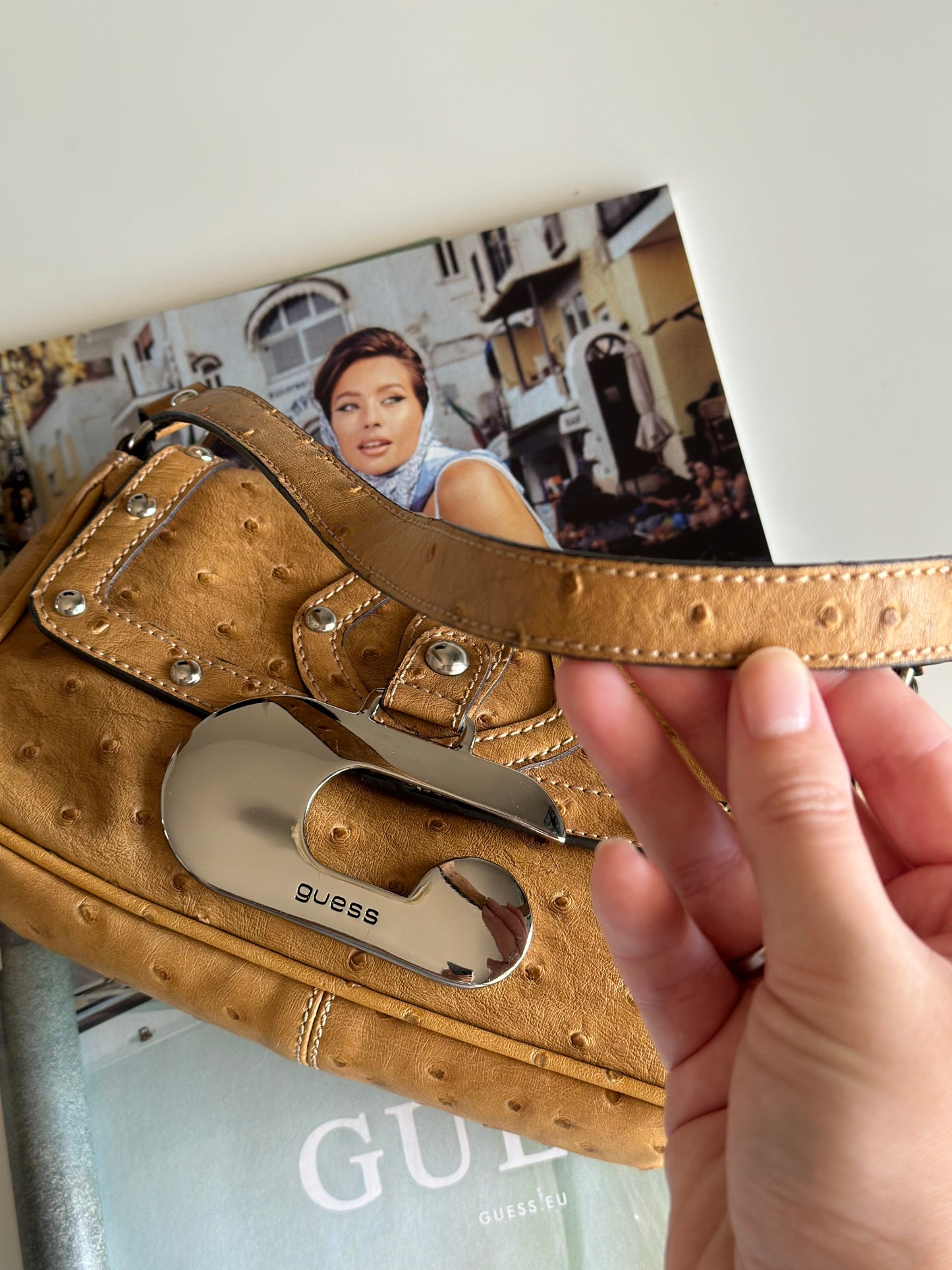 Amazing vintage baguette bag Guess