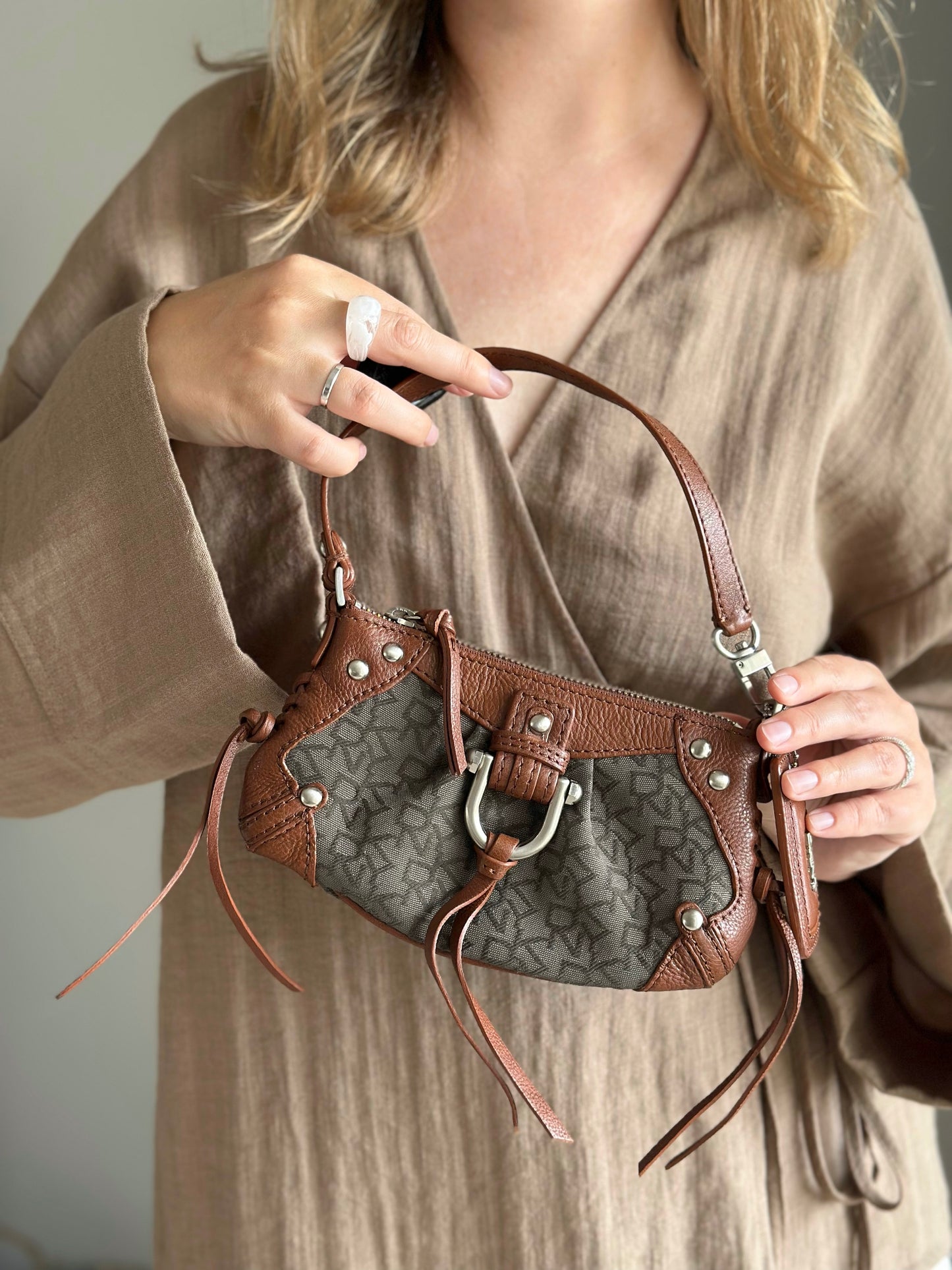 Vintage mini DKNY statement bag