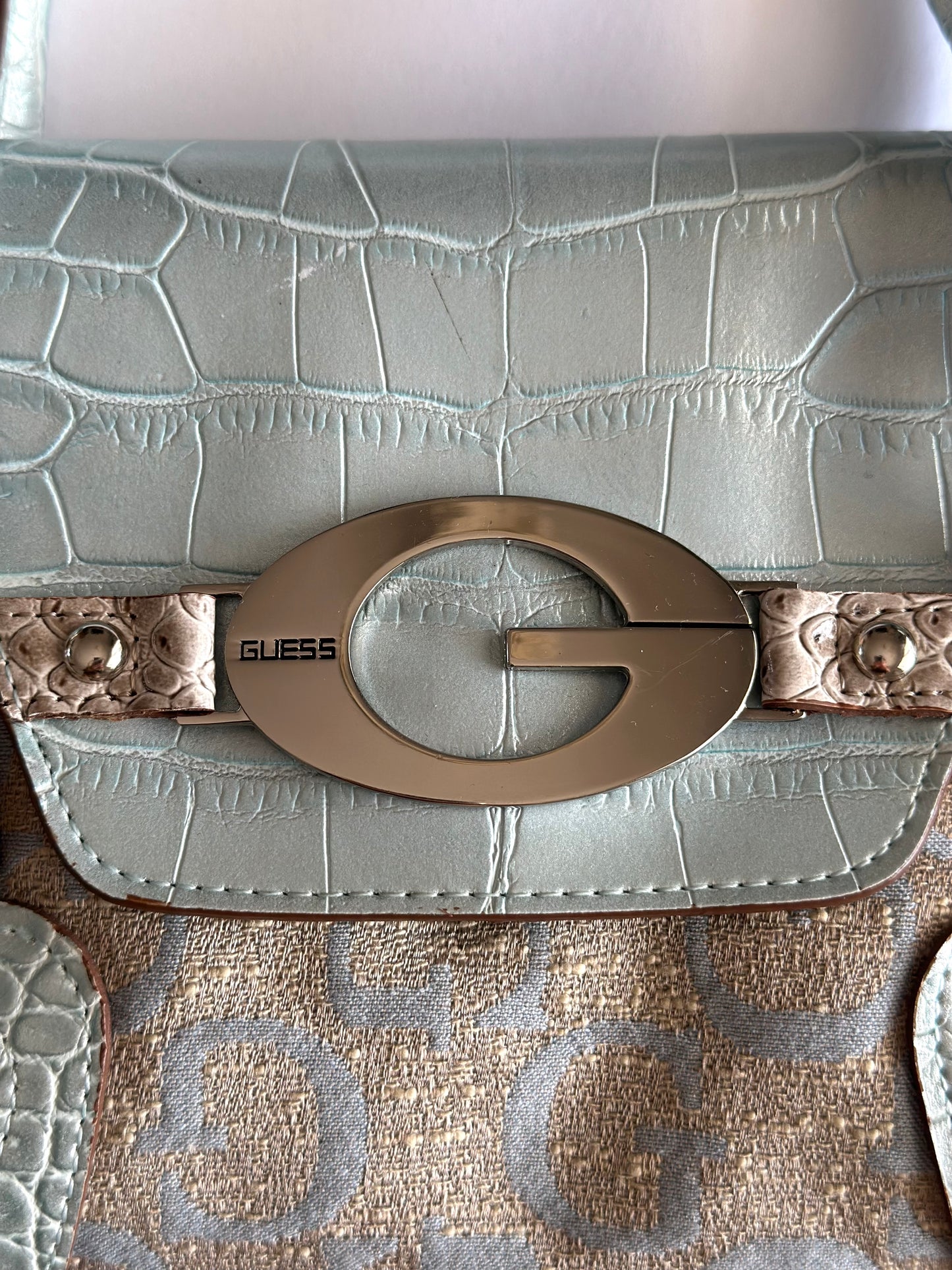 Сute vintage monogram bag Guess