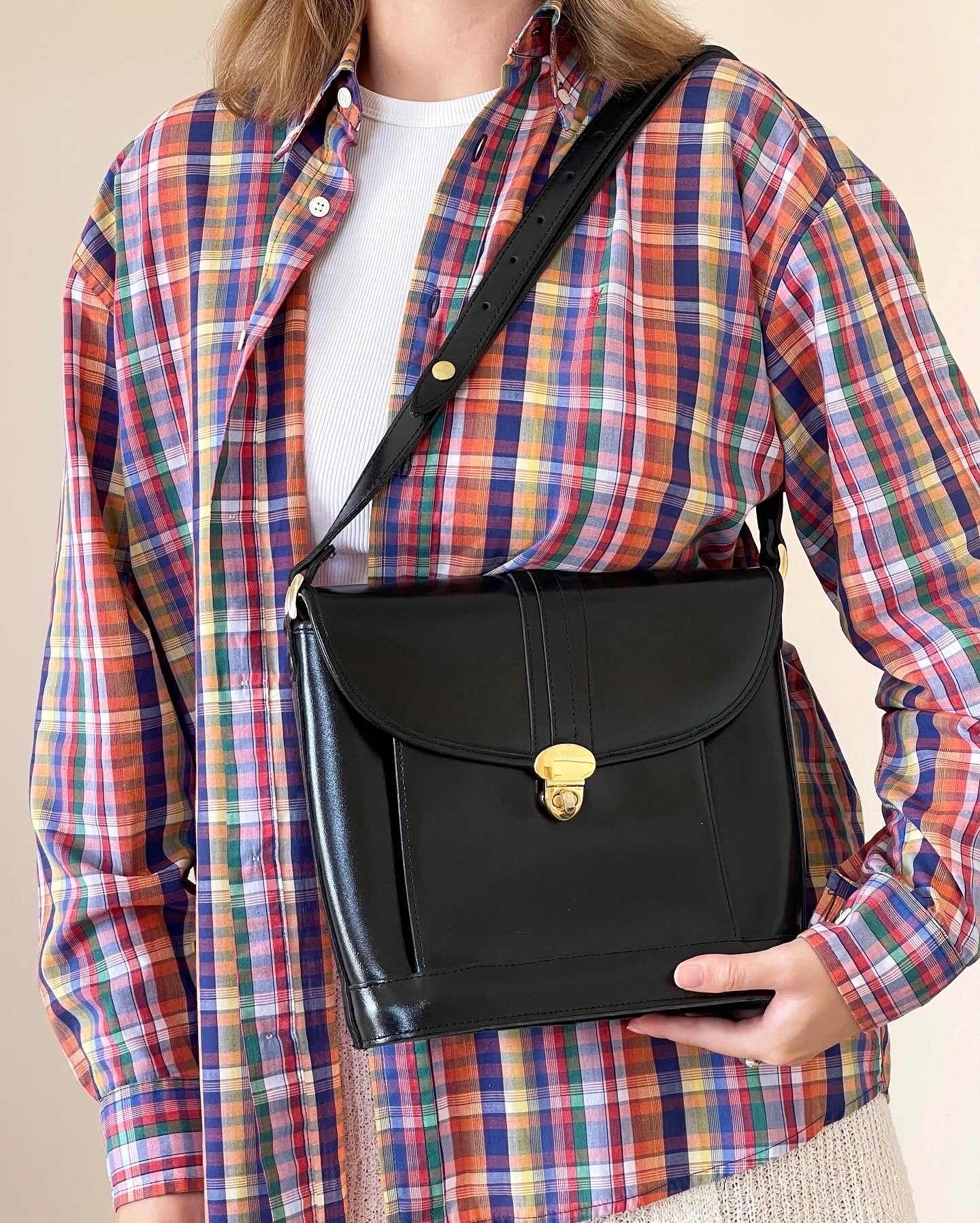 Awesome vintage leather bag