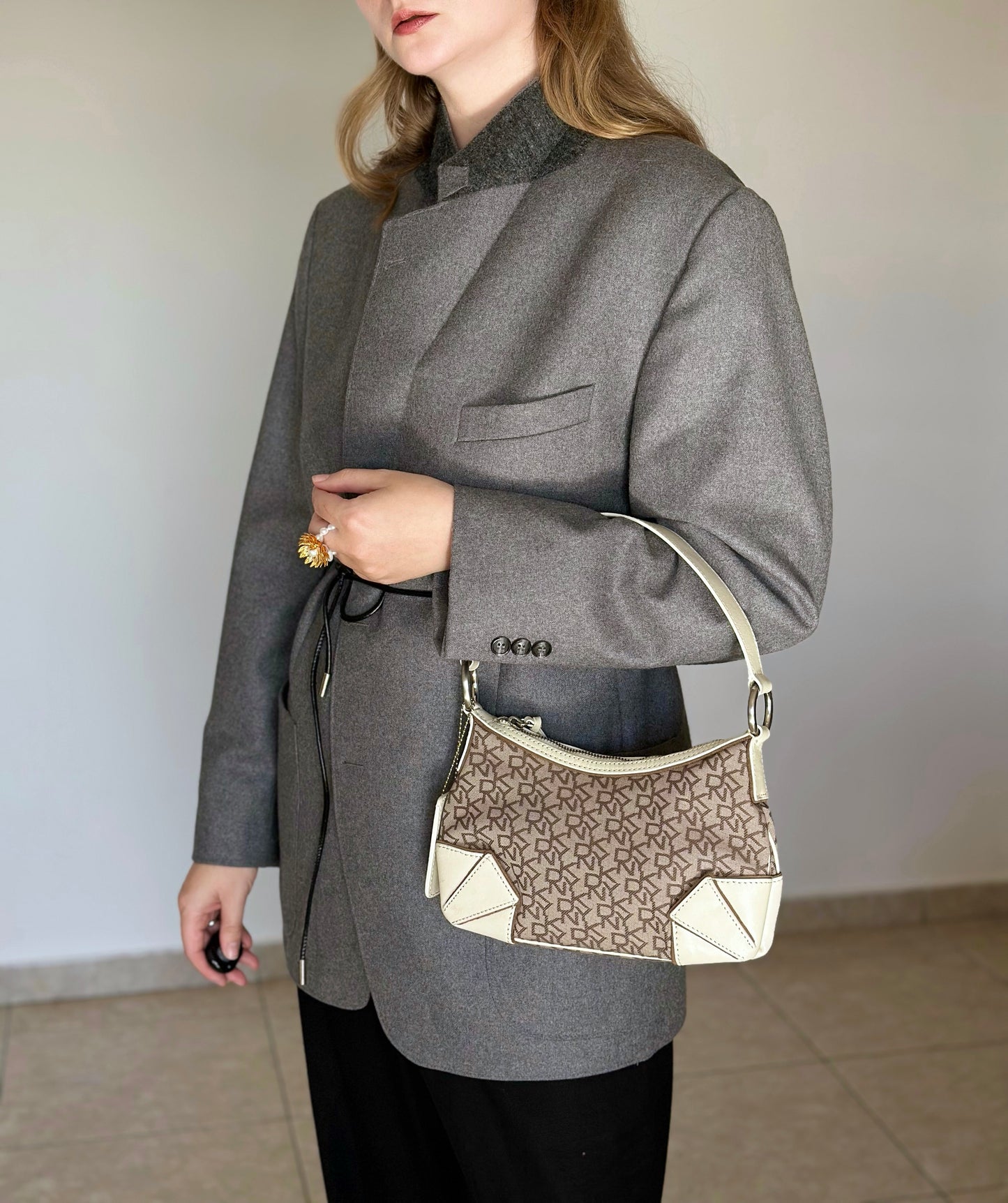 Amazing authentic vintage baguette bag DKNY