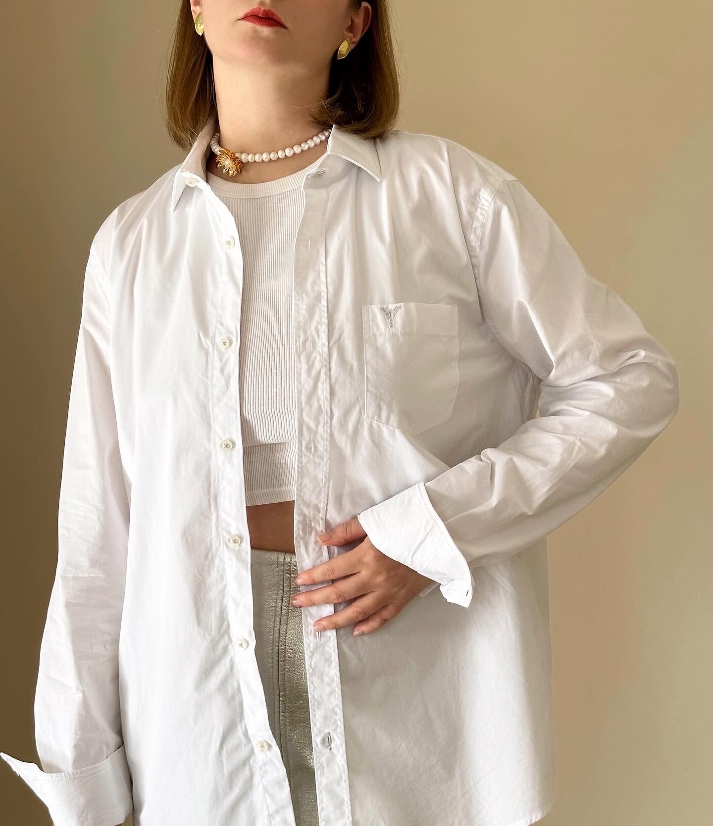 Beautiful vintage men's shirt by Carlo Colucci