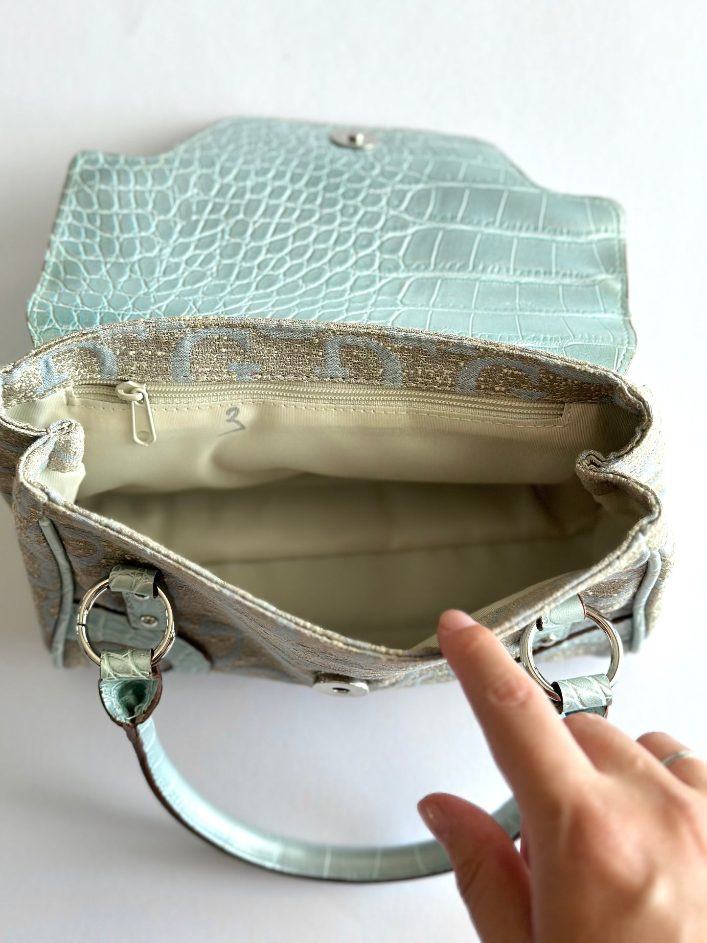 Сute vintage monogram bag Guess