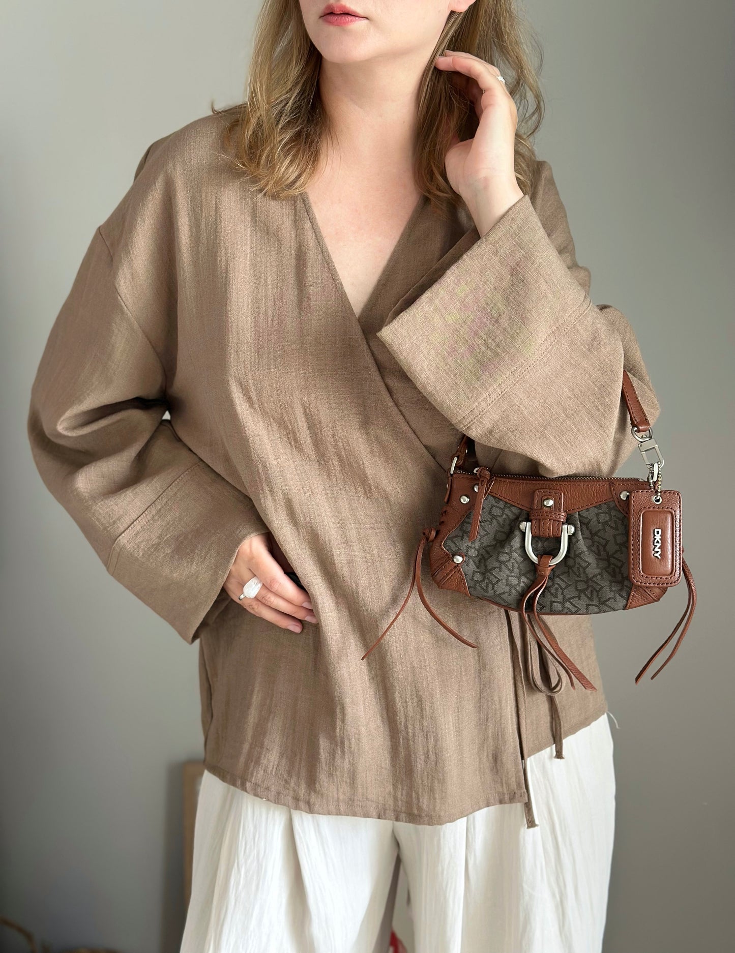 Vintage mini DKNY statement bag