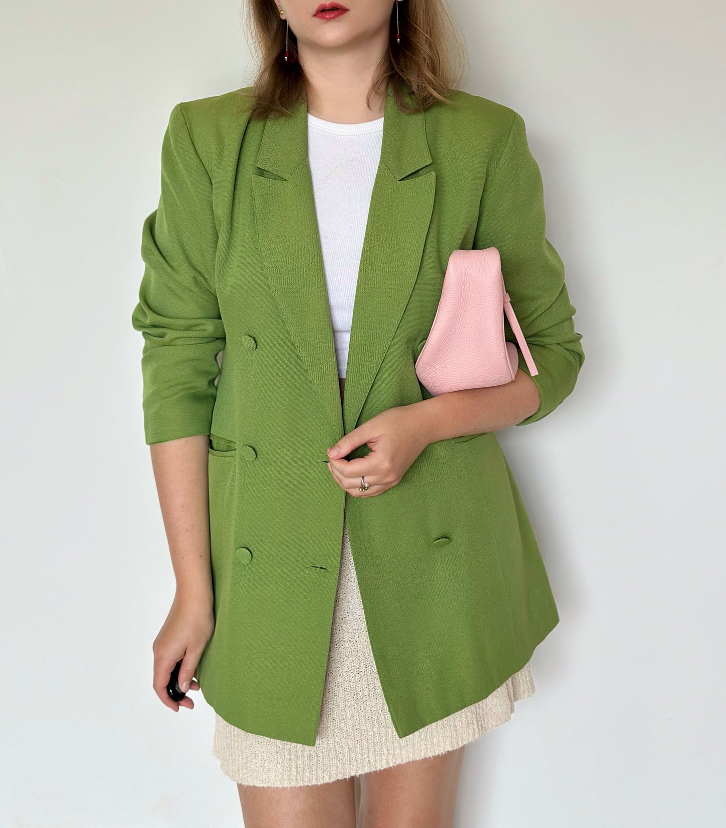 Stunning vintage green blazer