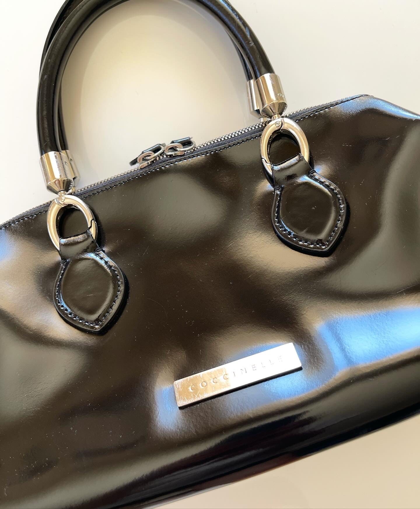 Gorgeous authentic vintage leather bag Coccinelle