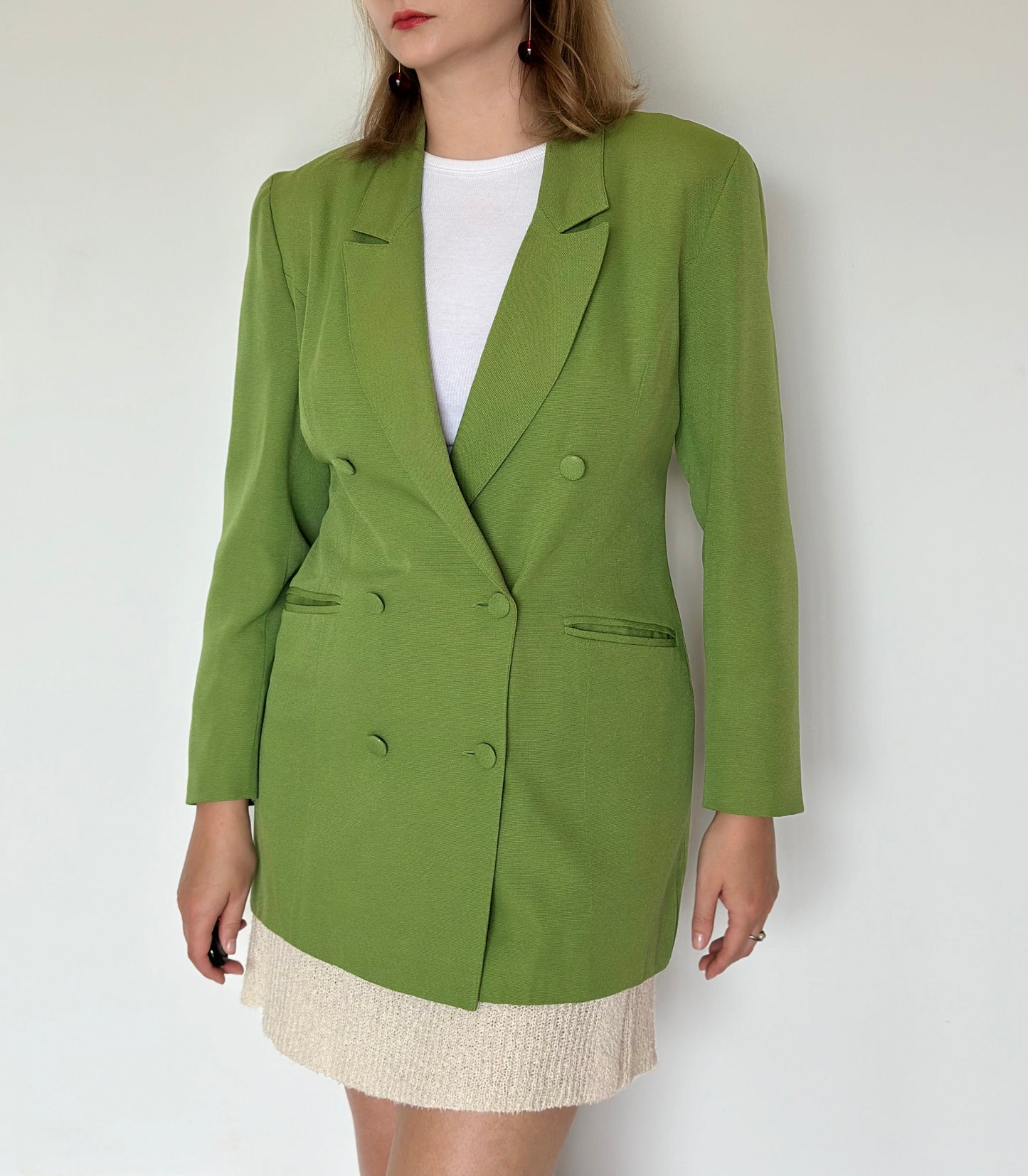 Stunning vintage green blazer