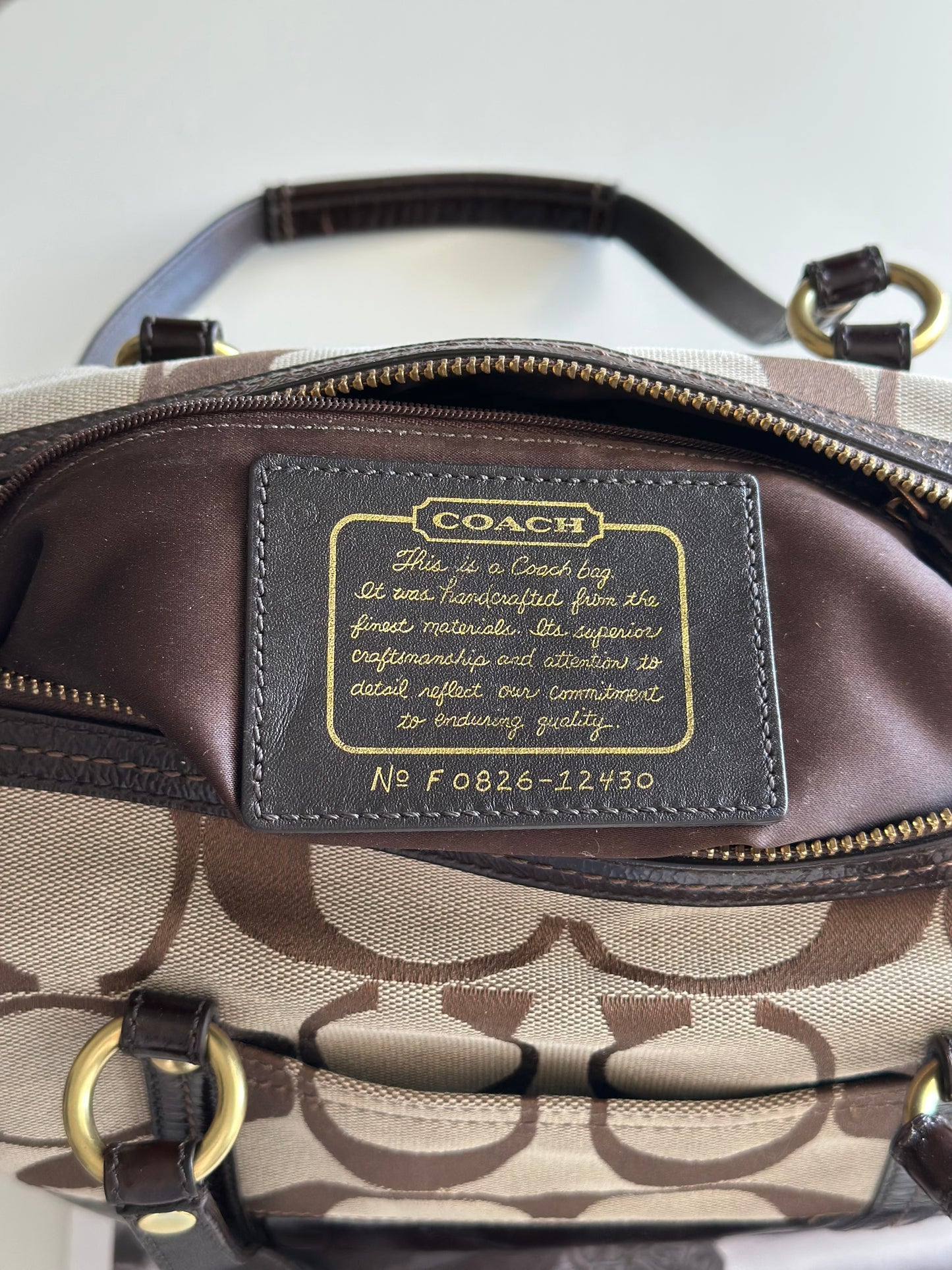 Beautiful authentic vintage bag Coach