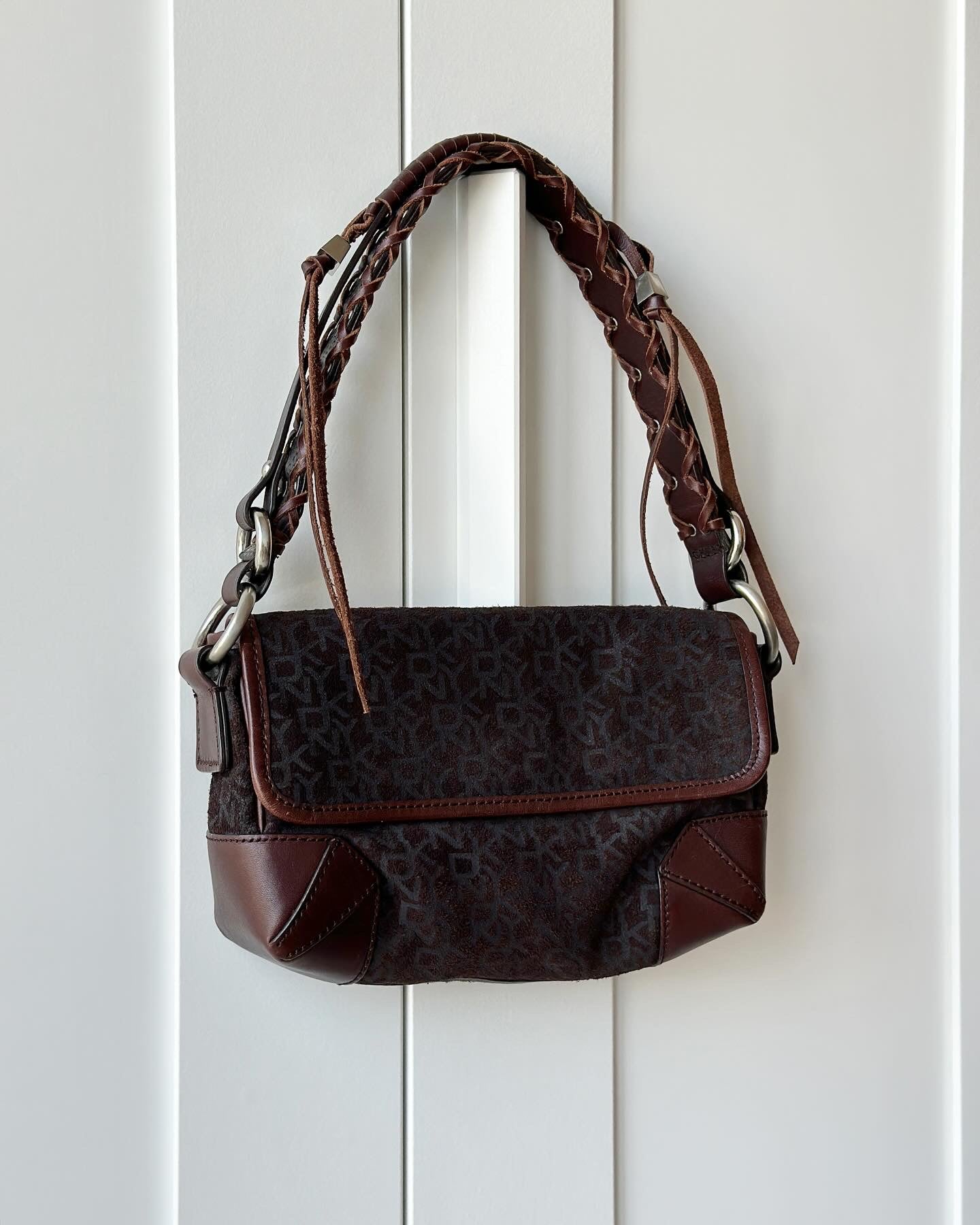 Vintage suede DKNY bag