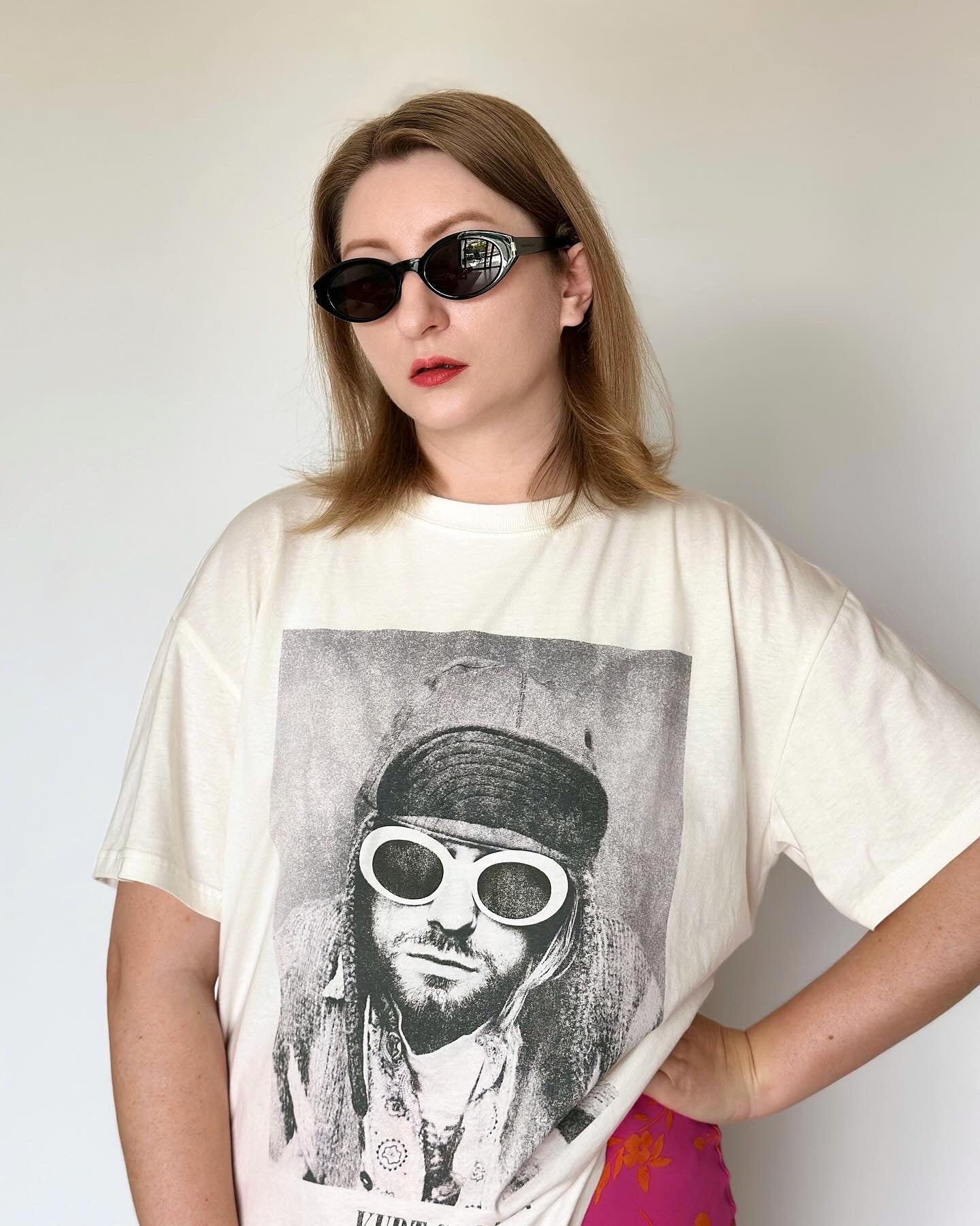 Saint Laurent oval sunglasses