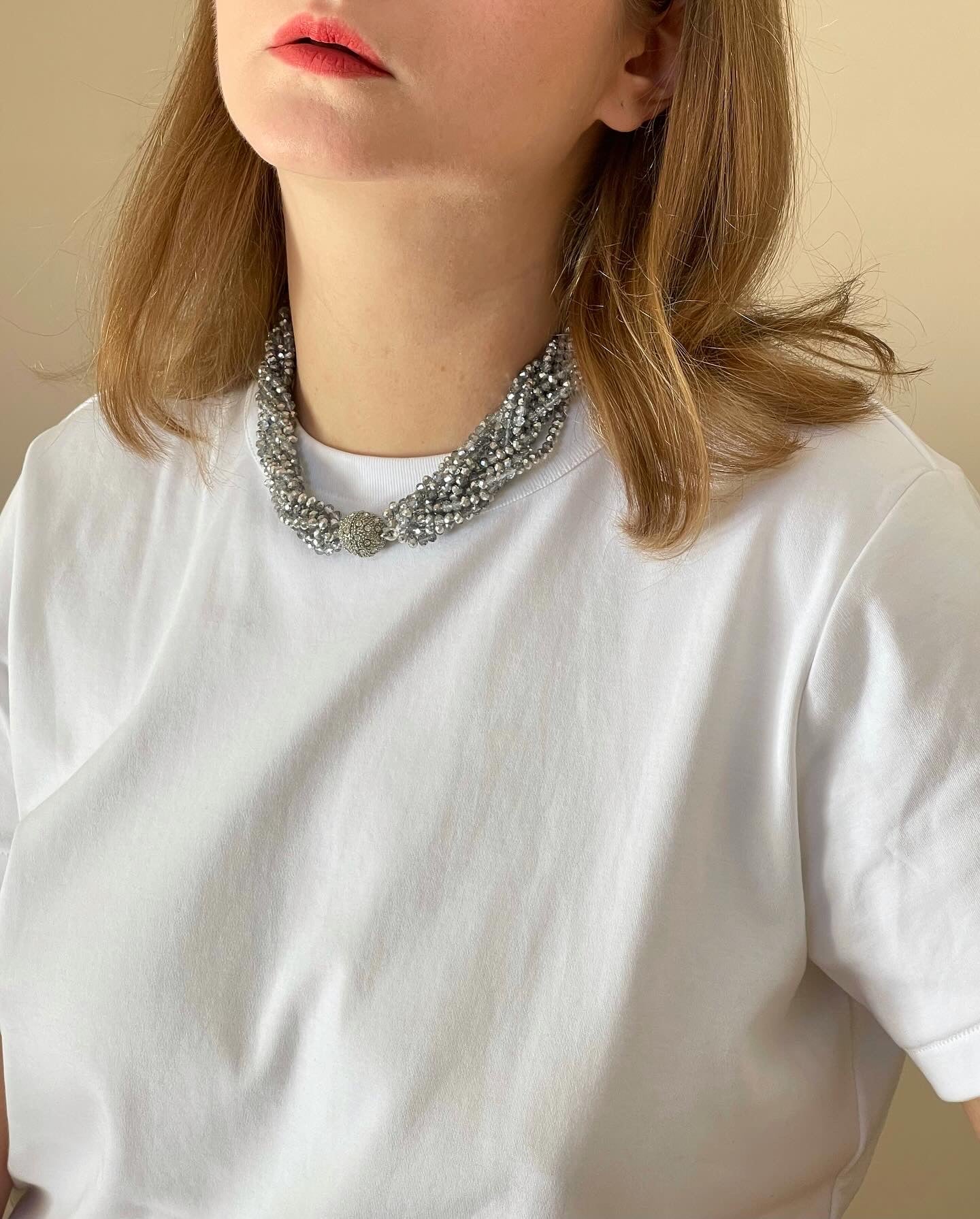 Amazing vintage beads necklace