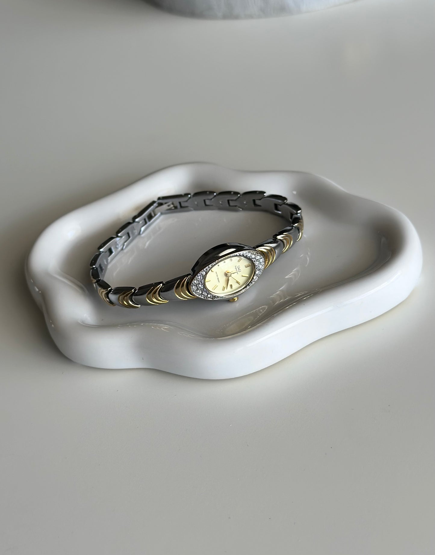 Amazing vintage two-tone watch