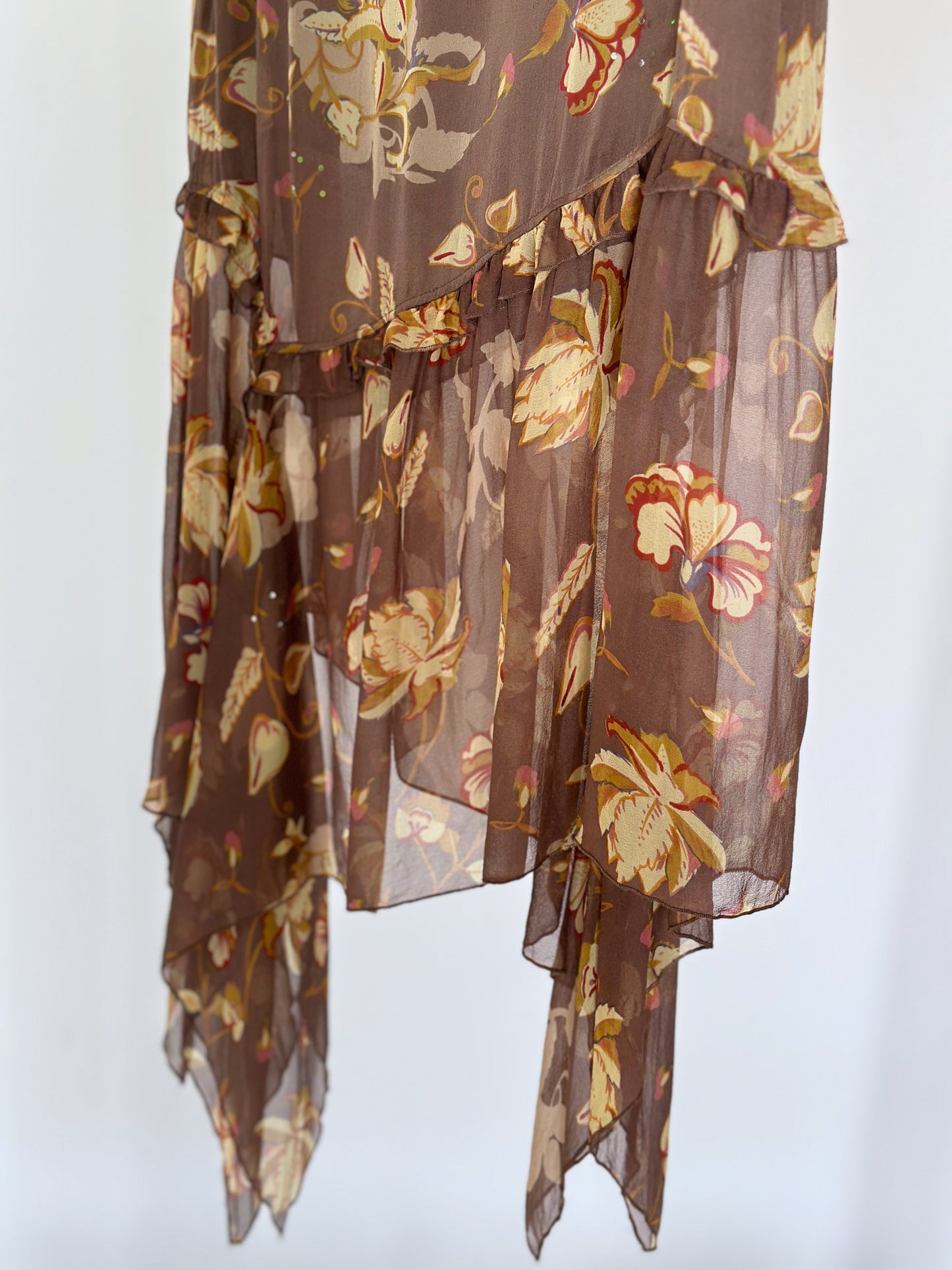 Stunning vintage silk skirt 💔