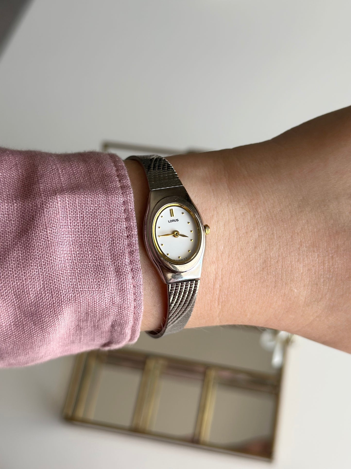 Refined vintage Lorus quartz watch