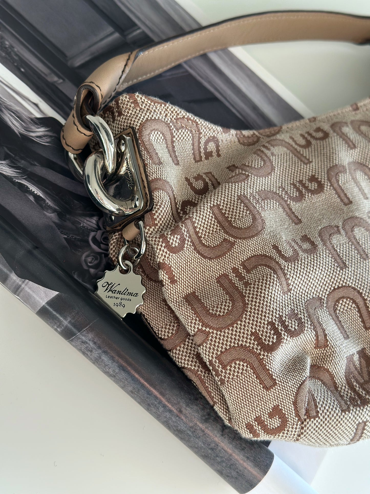 Trendy vintage monogram bag Wanlima