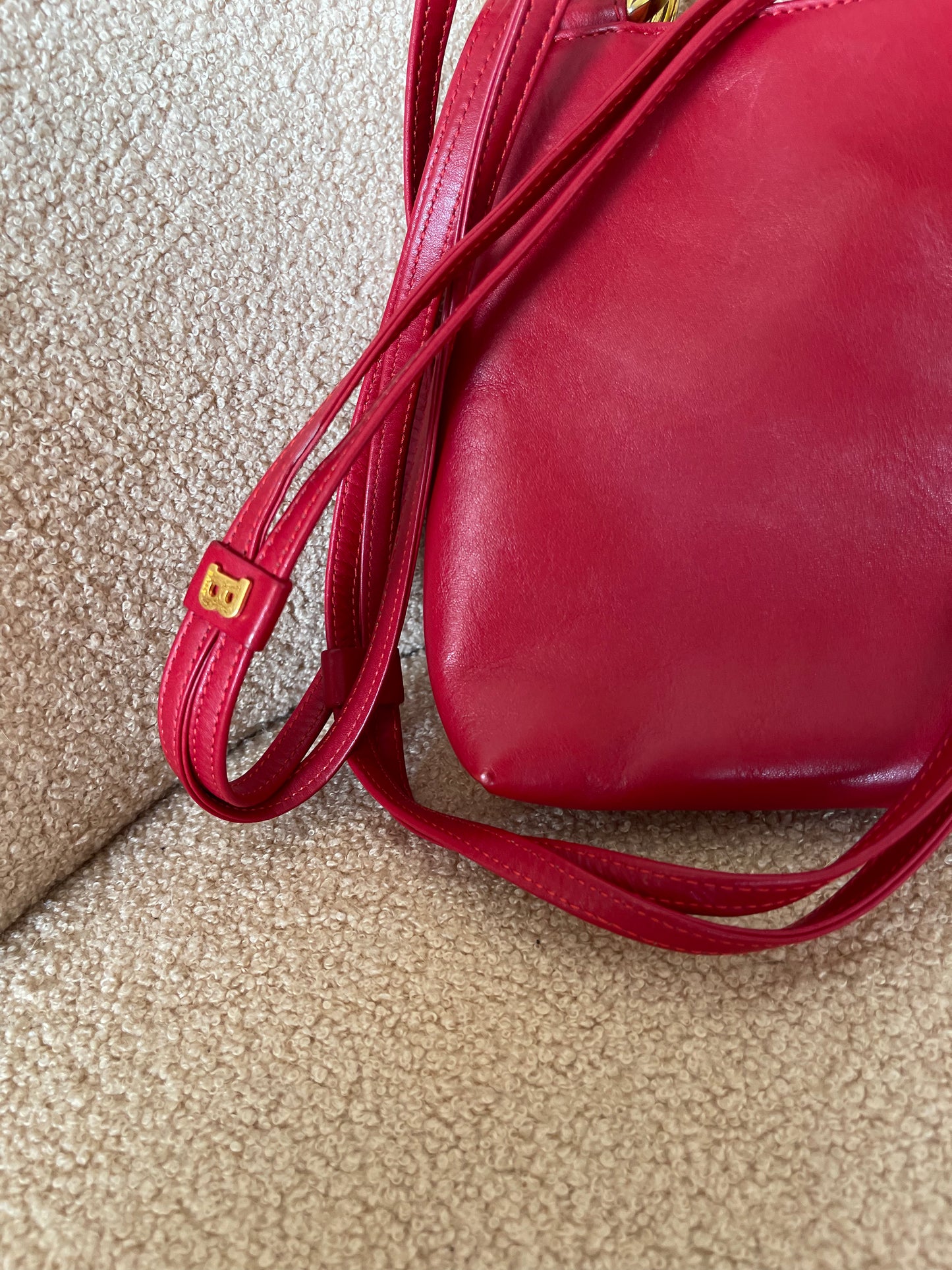 Amazing authentic vintage leather bag Bally